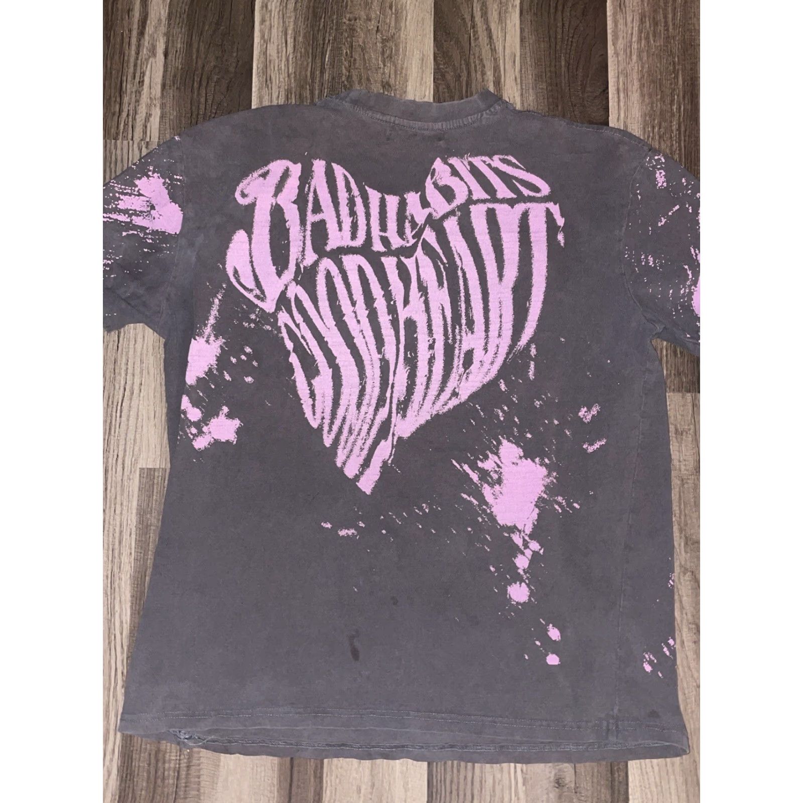 Pinko Bad Habits T-Shirt Mens Small Grey Pink Size US S / EU 44-46 / 1 - 4 Thumbnail