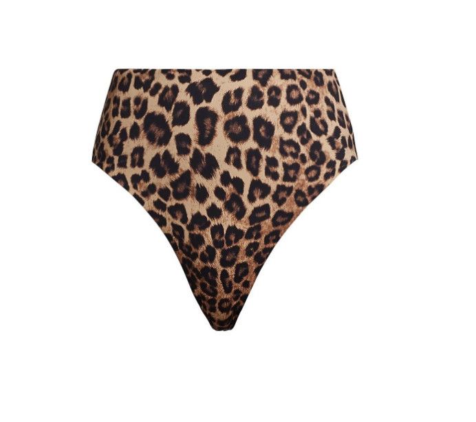 Good American Good American Leopard Reversible Swim Bottom ( 4 / XL ) Size 36" / US 14 / IT 50 - 5 Thumbnail