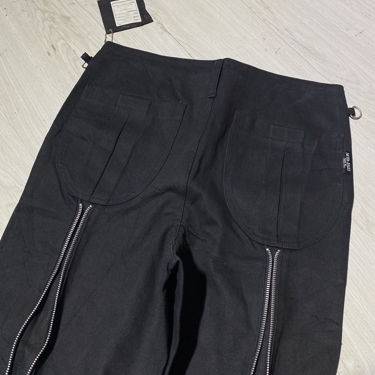 Japanese Brand × Seditionaries Acid Jazz Men Punkers Bondage Zipper Pants Size US 30 / EU 46 - 7 Thumbnail