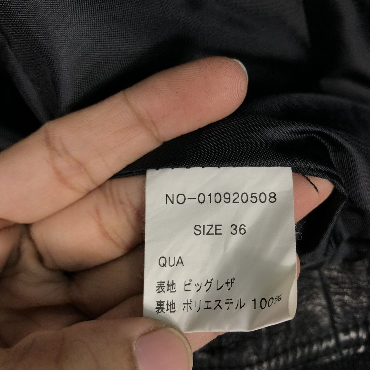 Japanese Brand 🔥VINTAGE CROPPED BIKER LEATHER JACKET BRUSH ISSEY MIYAKE Size US S / EU 44-46 / 1 - 23 Thumbnail