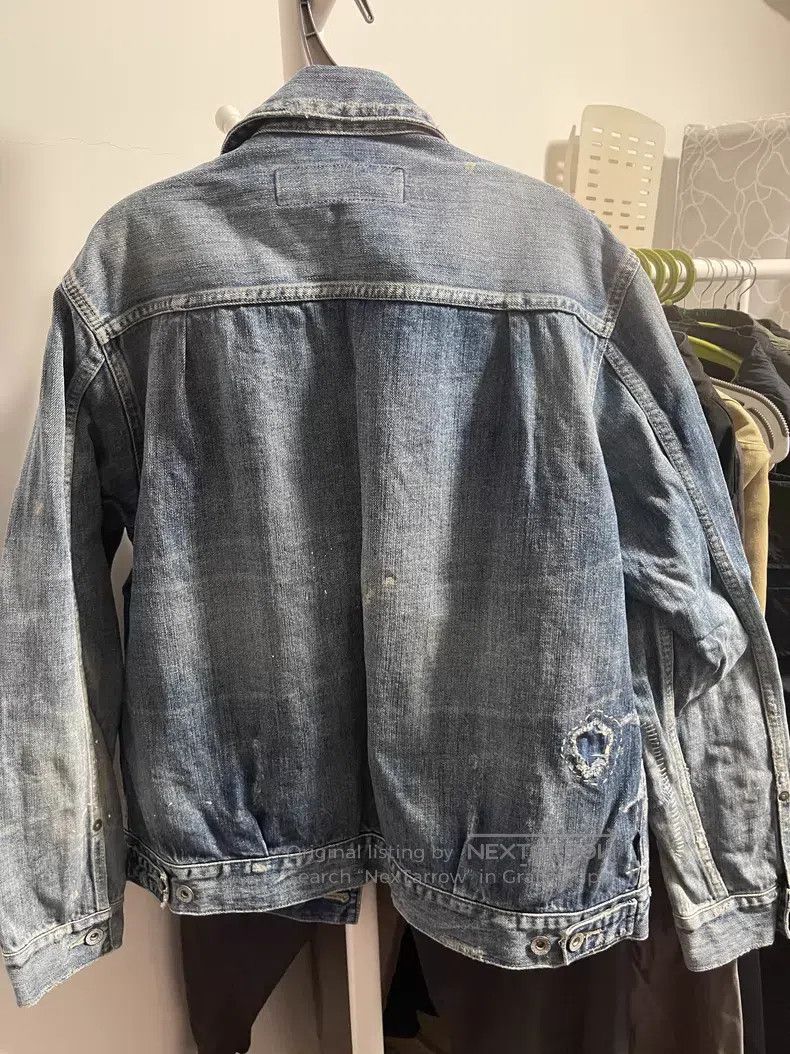 Neighborhood Neighborhood Rough Stitching Denim Jacket Size US M / EU 48-50 / 2 - 2 Thumbnail