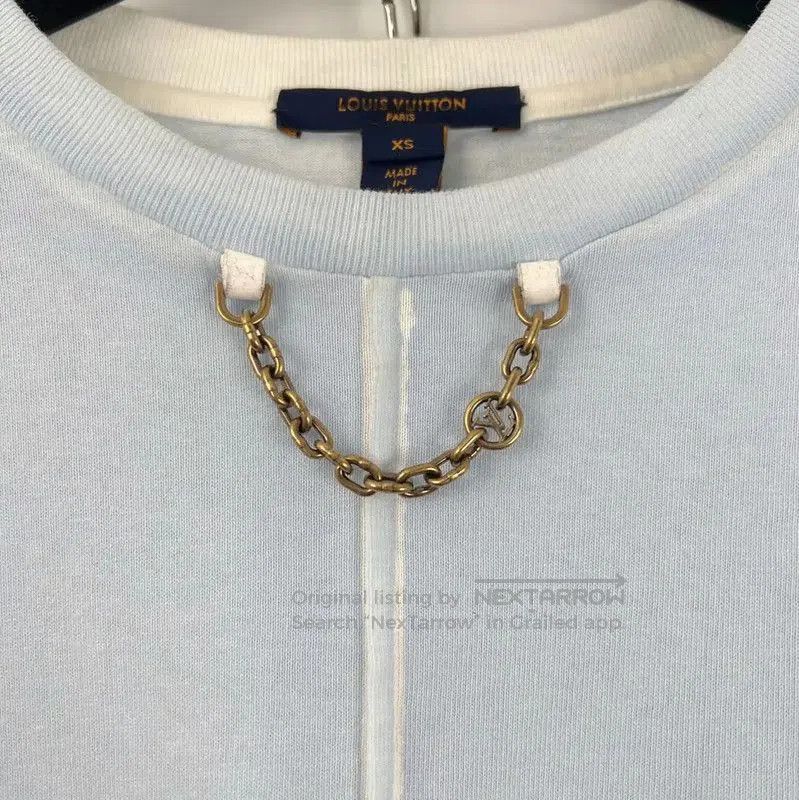 Louis Vuitton Louis Vuitton Summer Light Blue Logo T. Size XS / US 0-2 / IT 36-38 - 3 Thumbnail