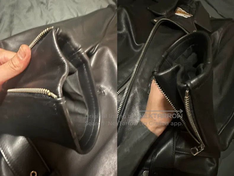 Schott Schott 613 Leather Jacket Size US XS / EU 42 / 0 - 6 Thumbnail