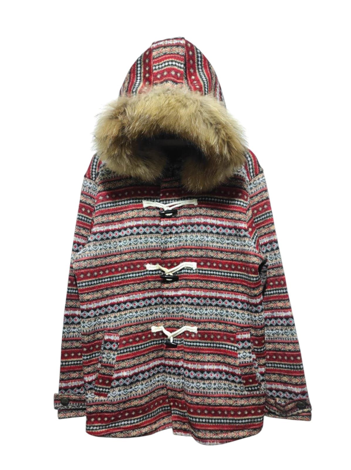 Japanese Brand Panaspur button zip fur hoodie ifsix LGB style Size US L / EU 52-54 / 3 - 1 Thumbnail