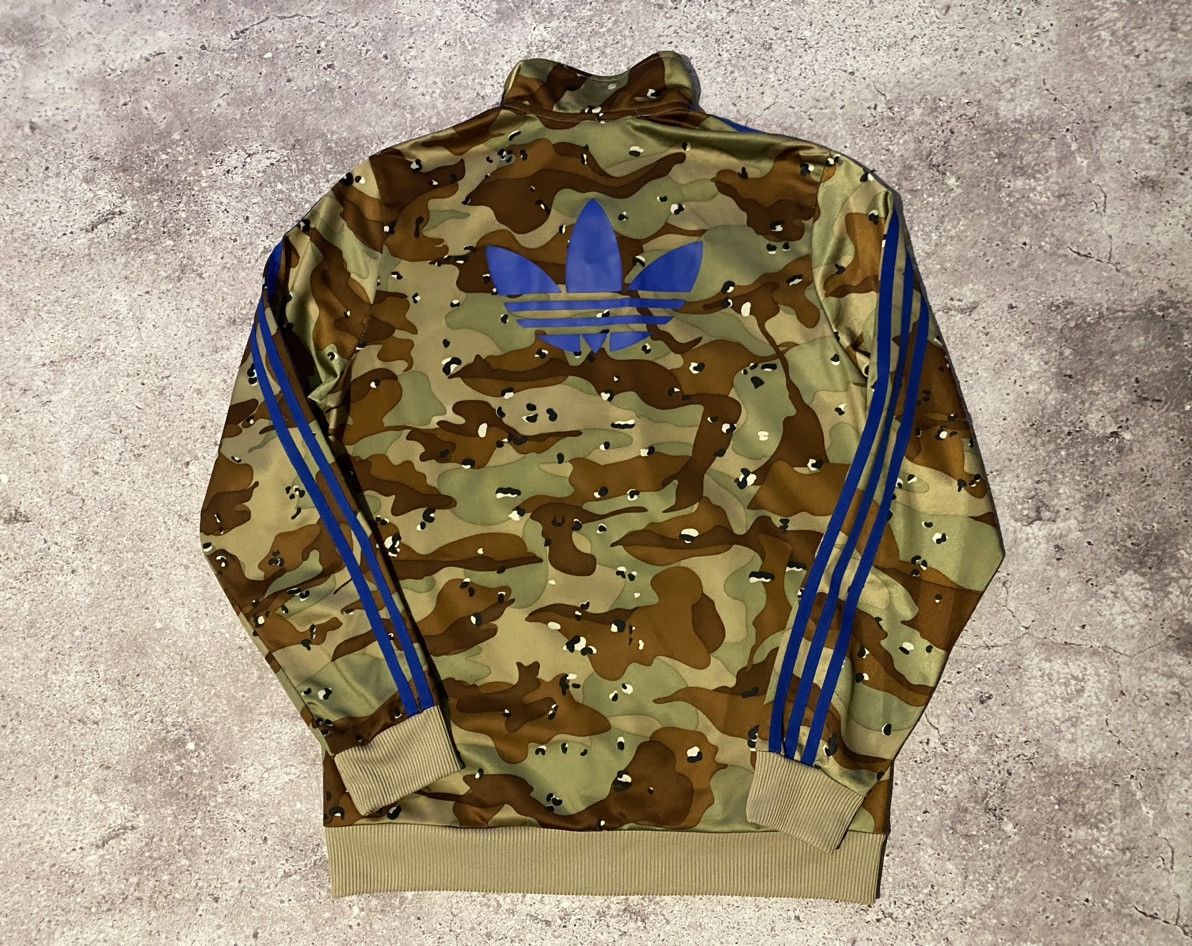 Adidas × Vintage Adidas Originals moro zip sweatshirt camouflage firebird Size US S / EU 44-46 / 1 - 7 Thumbnail