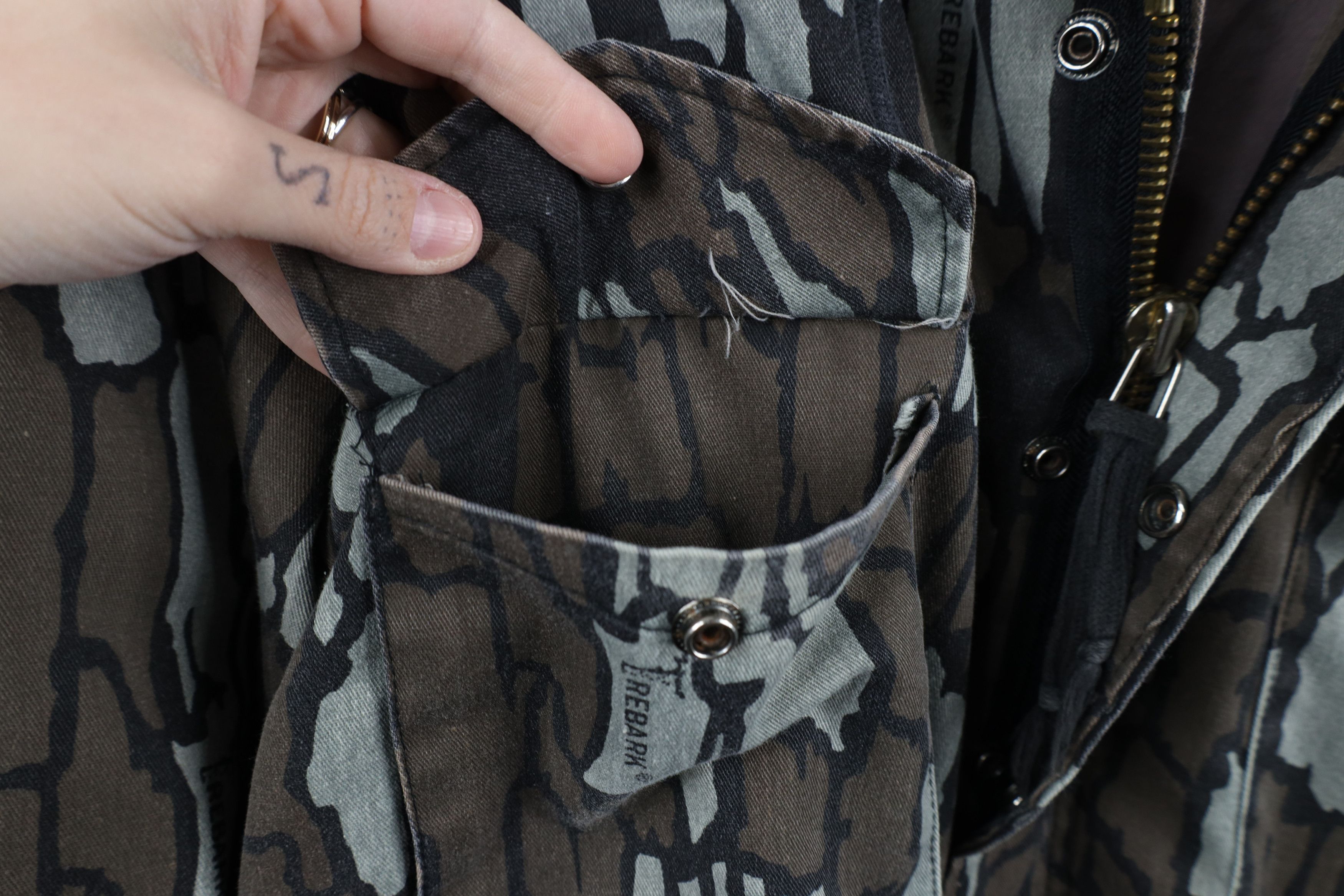 Vintage Vintage 80s 90s Streetwear Camouflage M51 Field Jacket Size US L / EU 52-54 / 3 - 7 Thumbnail