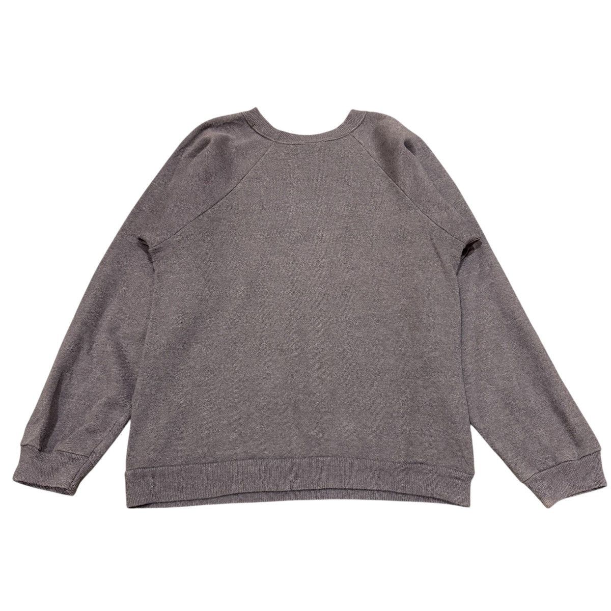 Vintage Vintage 80s Hanes Culver College Sweatshirt | Charcoal Grey Size US XL / EU 56 / 4 - 4 Thumbnail