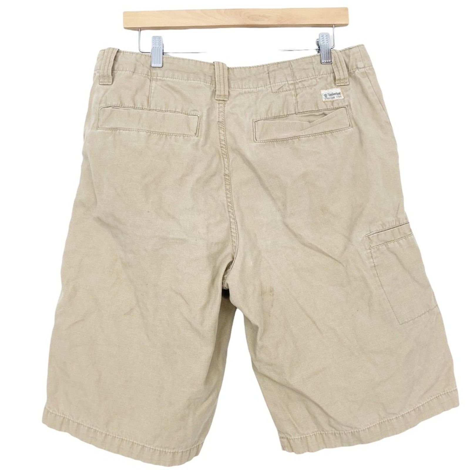 Timberland Timberland Tan Khaki Shorts Sz 33 Size US 33 - 4 Thumbnail