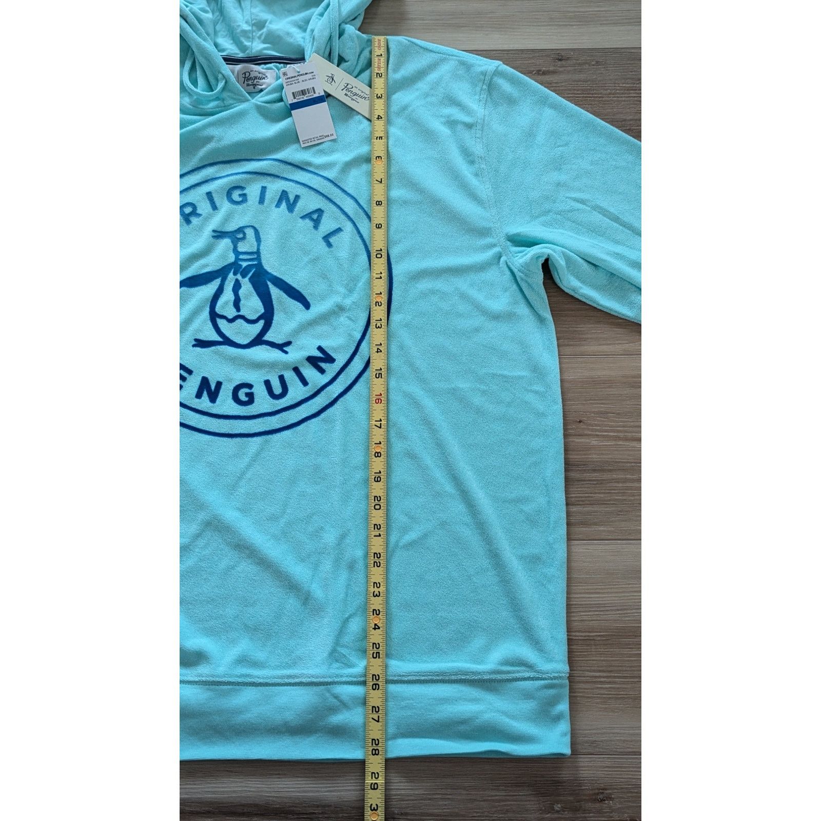 Original Penguin NWT Original Penguin Stamp Logo Terry Hoodie sz XL Size US XL / EU 56 / 4 - 6 Thumbnail