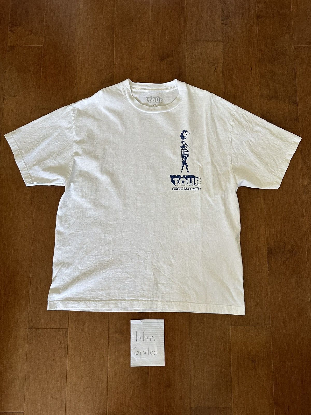 Travis Scott VANCOUVER EXCLUSIVE UTOPIA TOUR TEE TRAVIS SCOTT Size US XL / EU 56 / 4 - 2 Thumbnail