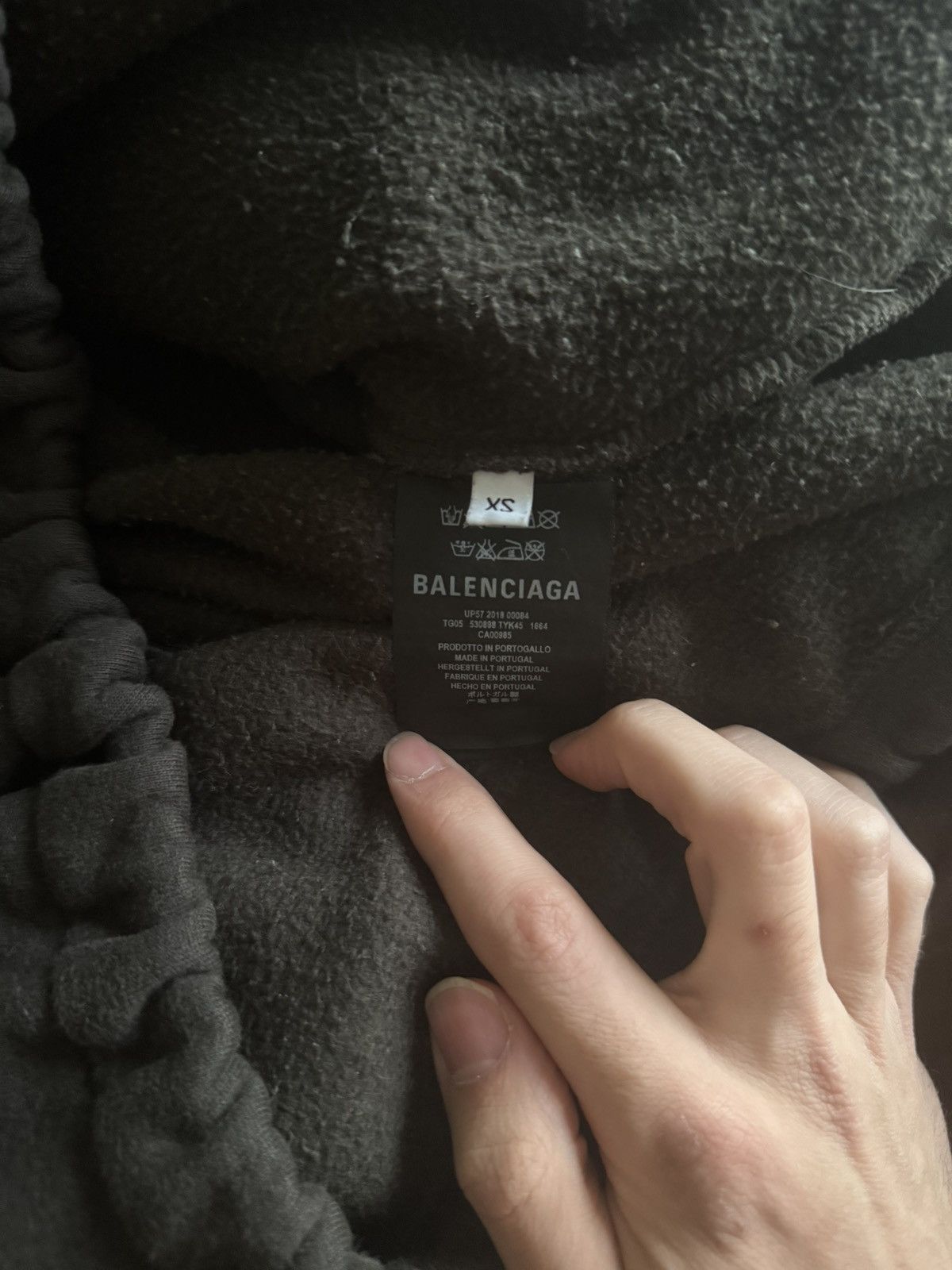 Balenciaga Balenciaga Universal Flow Hoodie Size US XS / EU 42 / 0 - 6 Thumbnail