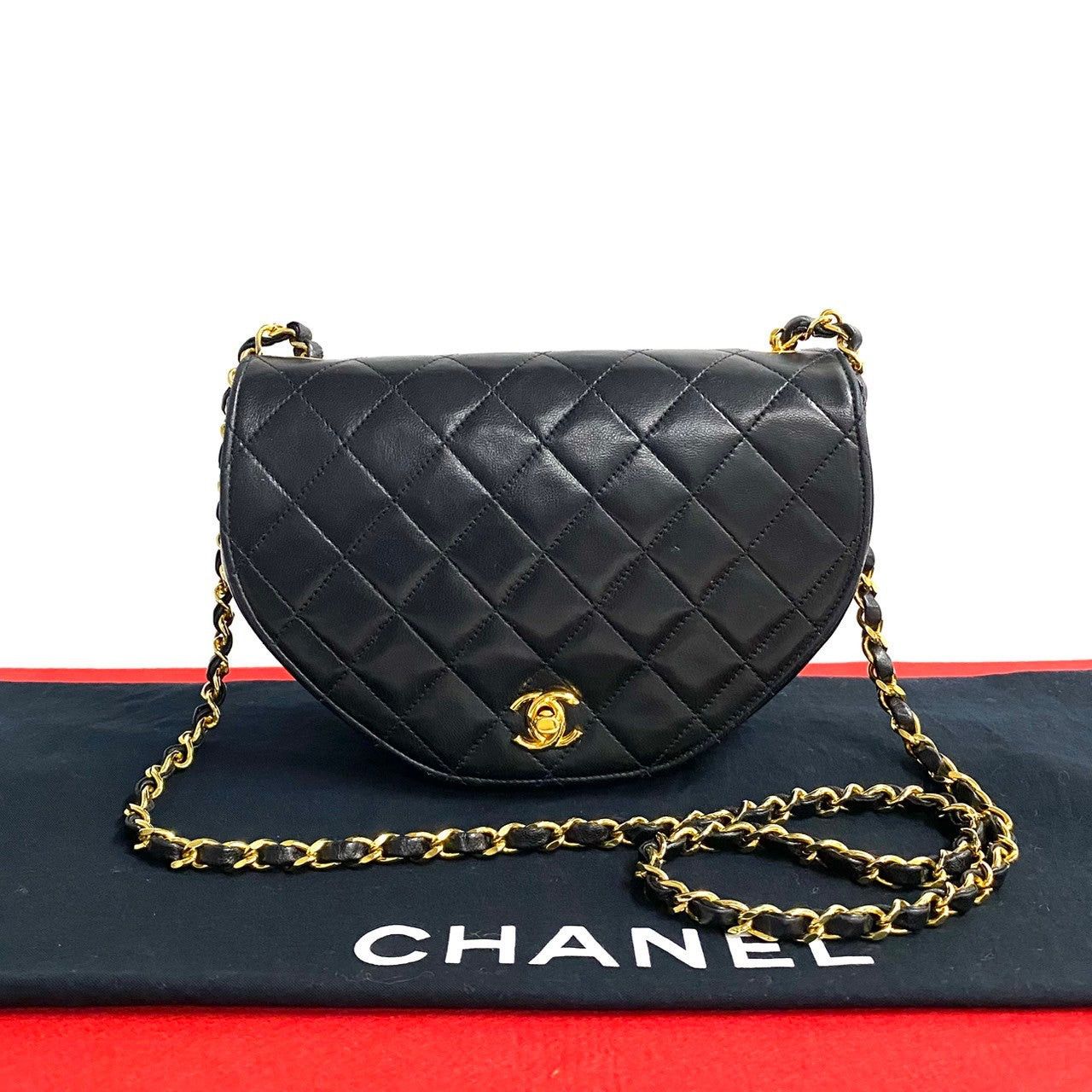 Chanel Chanel Shoulder Bag Black Leather Size ONE SIZE - 1 Thumbnail