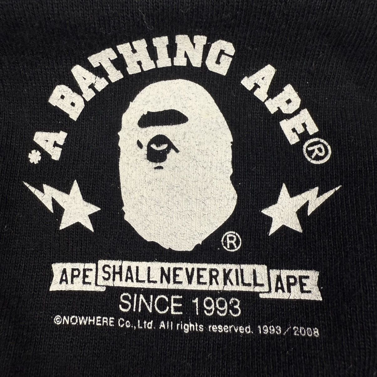 Bape Bape 2008 Baby Milo Shark ‘Black’ T-Shirt Size US M / EU 48-50 / 2 - 4 Thumbnail