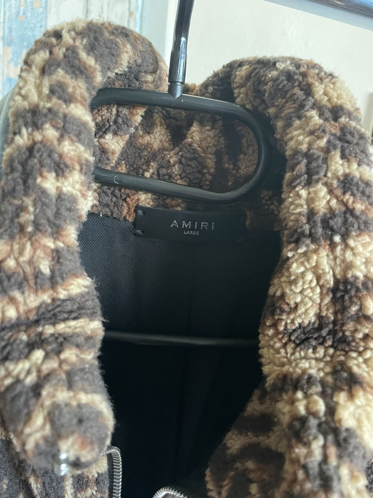 Amiri Amiri Polar Fleece Leopard Jacket Size US L / EU 52-54 / 3 - 5 Thumbnail