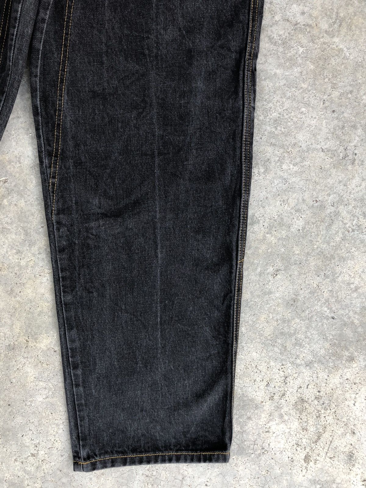 Marithe + Francois Girbaud Marithe Francois Girbaud Baggy Jeans Embroidered Logo Size US 29 - 7 Thumbnail