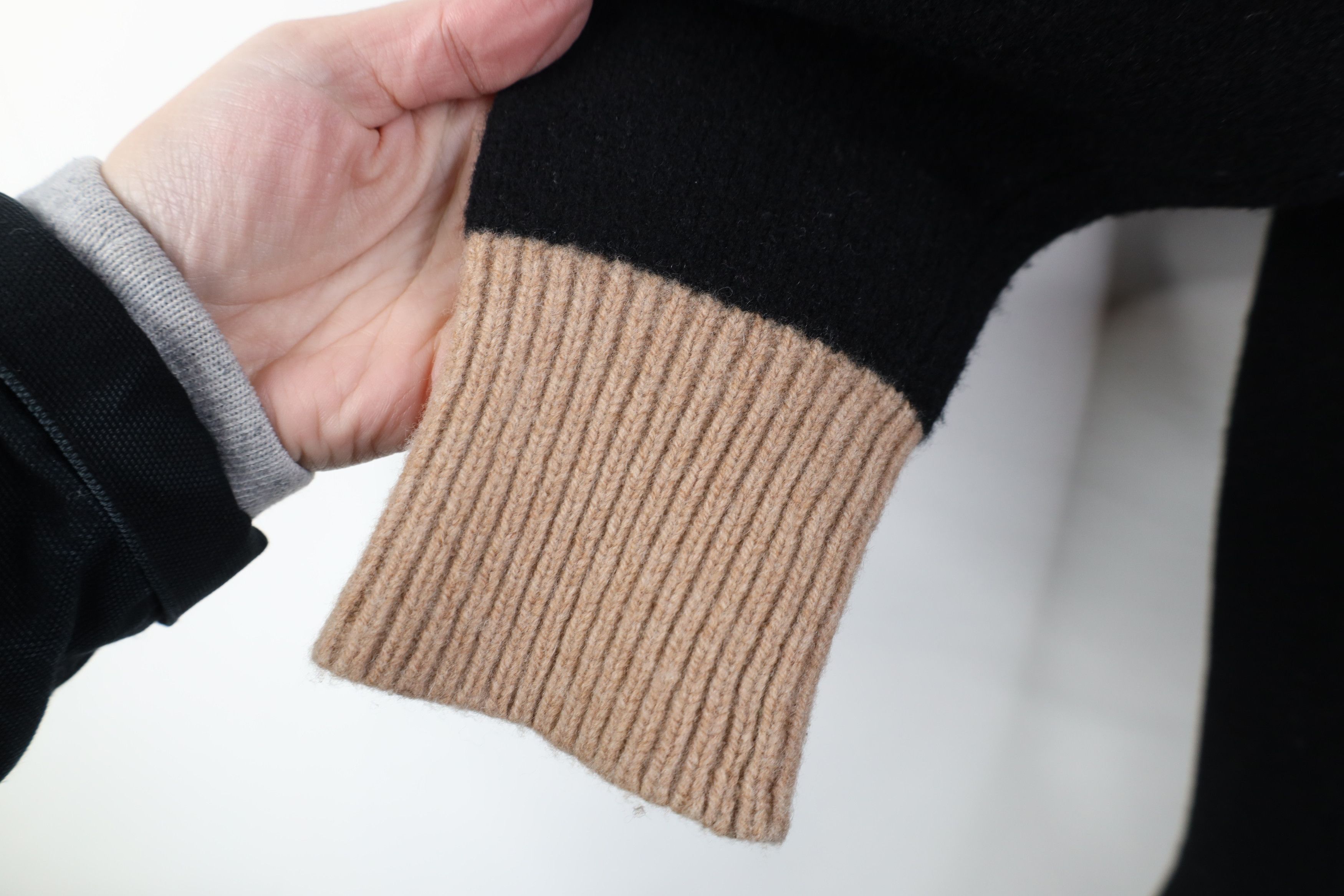 Madewell Madewell Block Wool Blend Knit Tunic Crewneck Sweater Size XL / US 12-14 / IT 48-50 - 7 Thumbnail