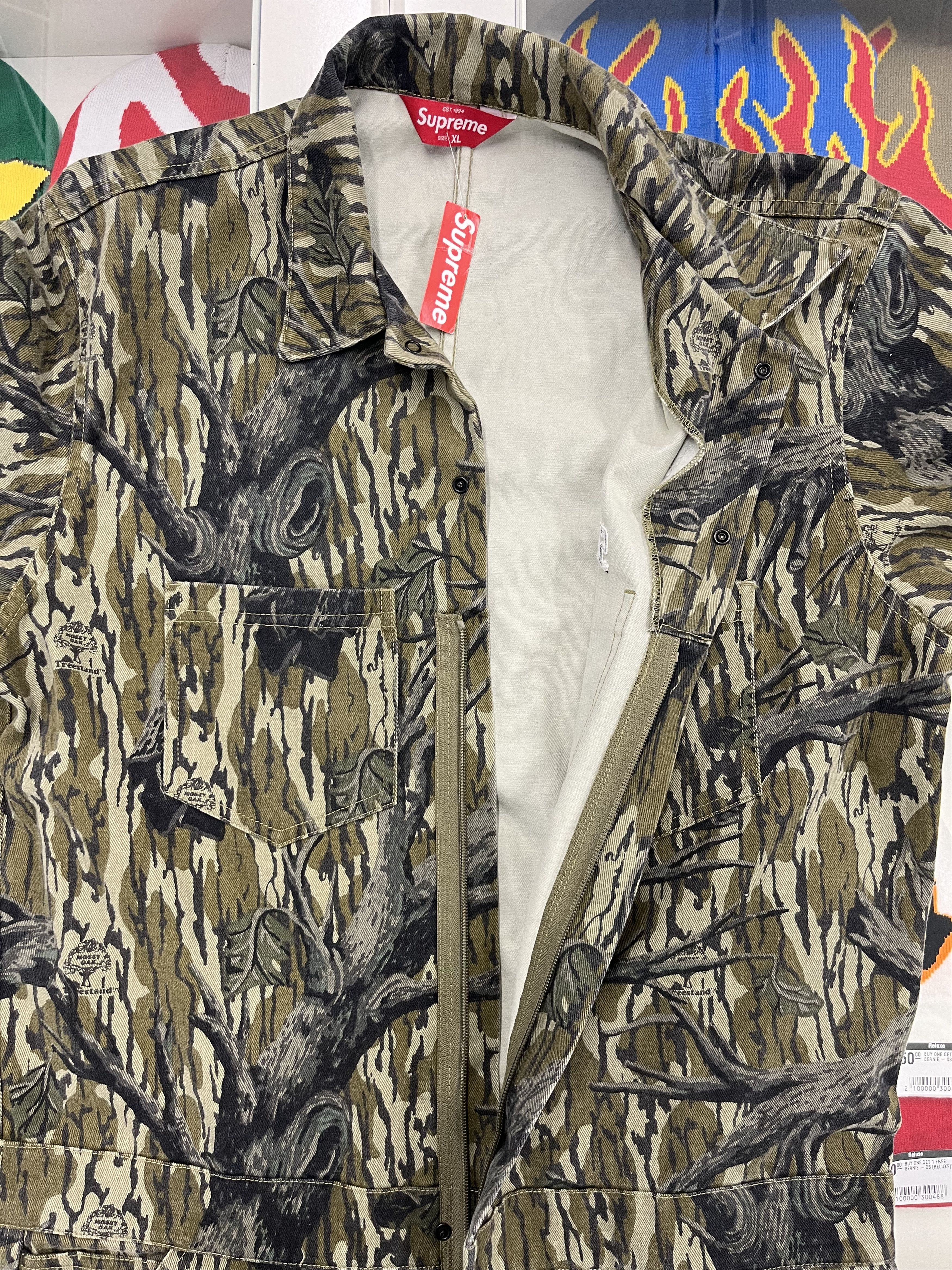 Supreme Supreme x Mossy Oak Camo Overalls Size US XL / EU 56 / 4 - 4 Thumbnail