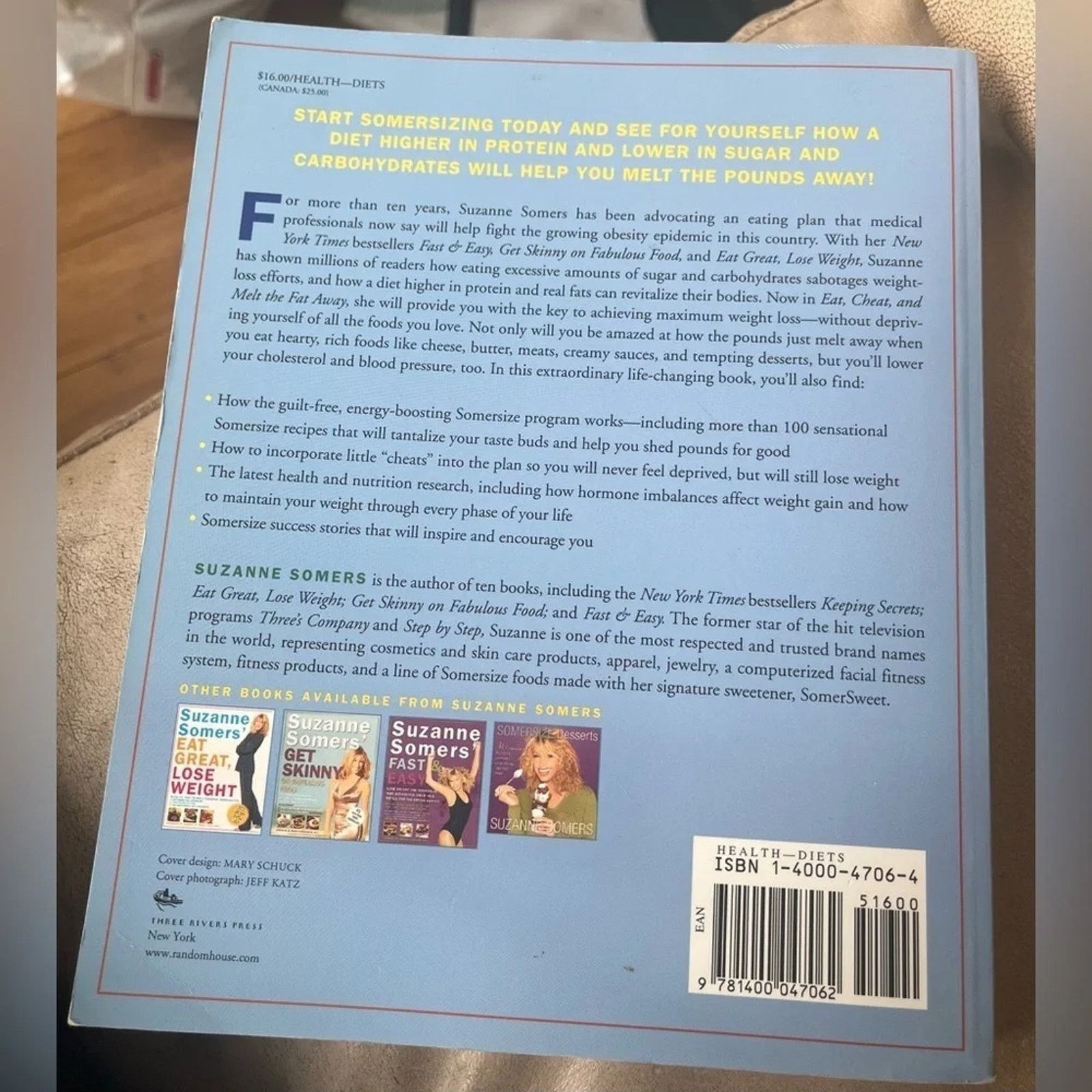 The Unbranded Brand Suzanne Somers “Eat, Cheat and Melt the Fat Away” Size ONE SIZE - 2 Thumbnail