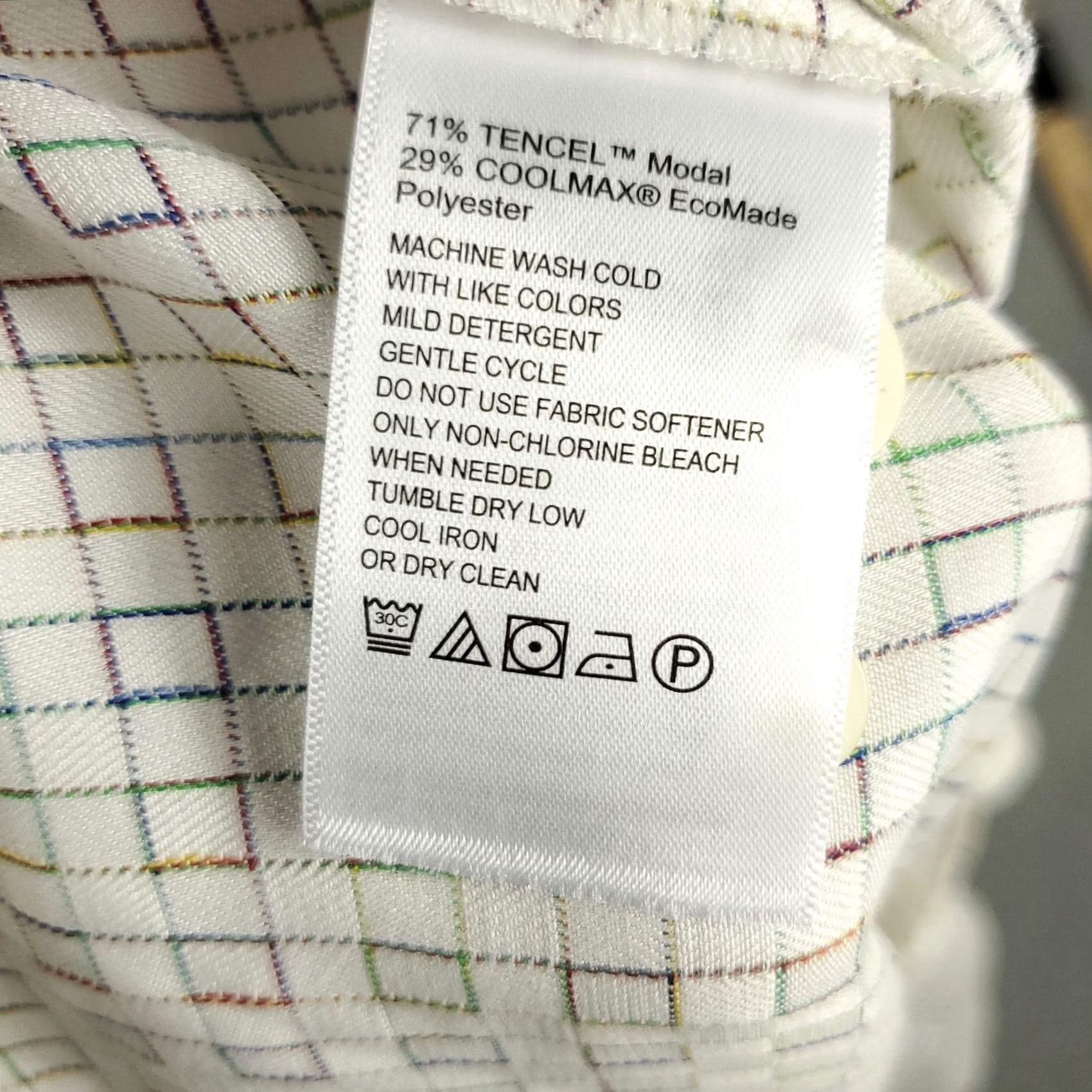 Tommy Bahama Tommy Bahama Shirt Mens XL Button-Up Short Sleeve Collared Hawaiian Check Yellow Modal Size US XL / EU 56 / 4 - 8 Thumbnail