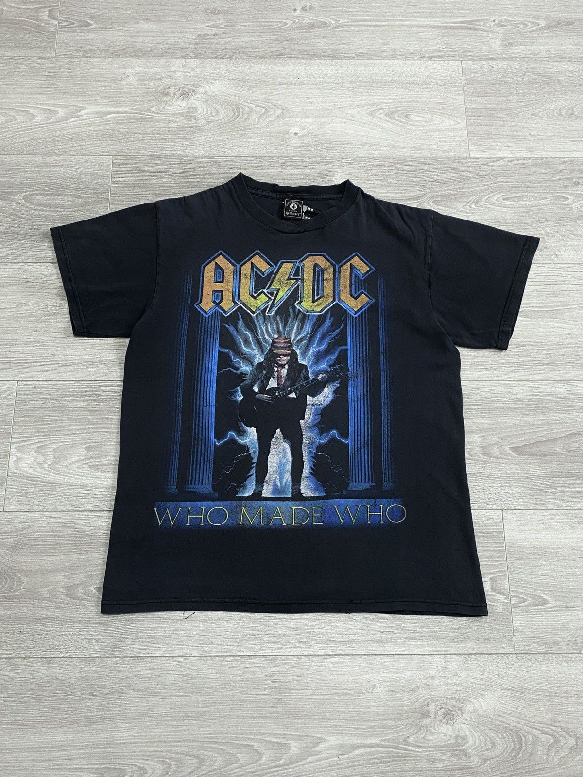 AC/DC × Band Tees × Vintage Vintage 2006 Faded Distressed AC DC Who ...