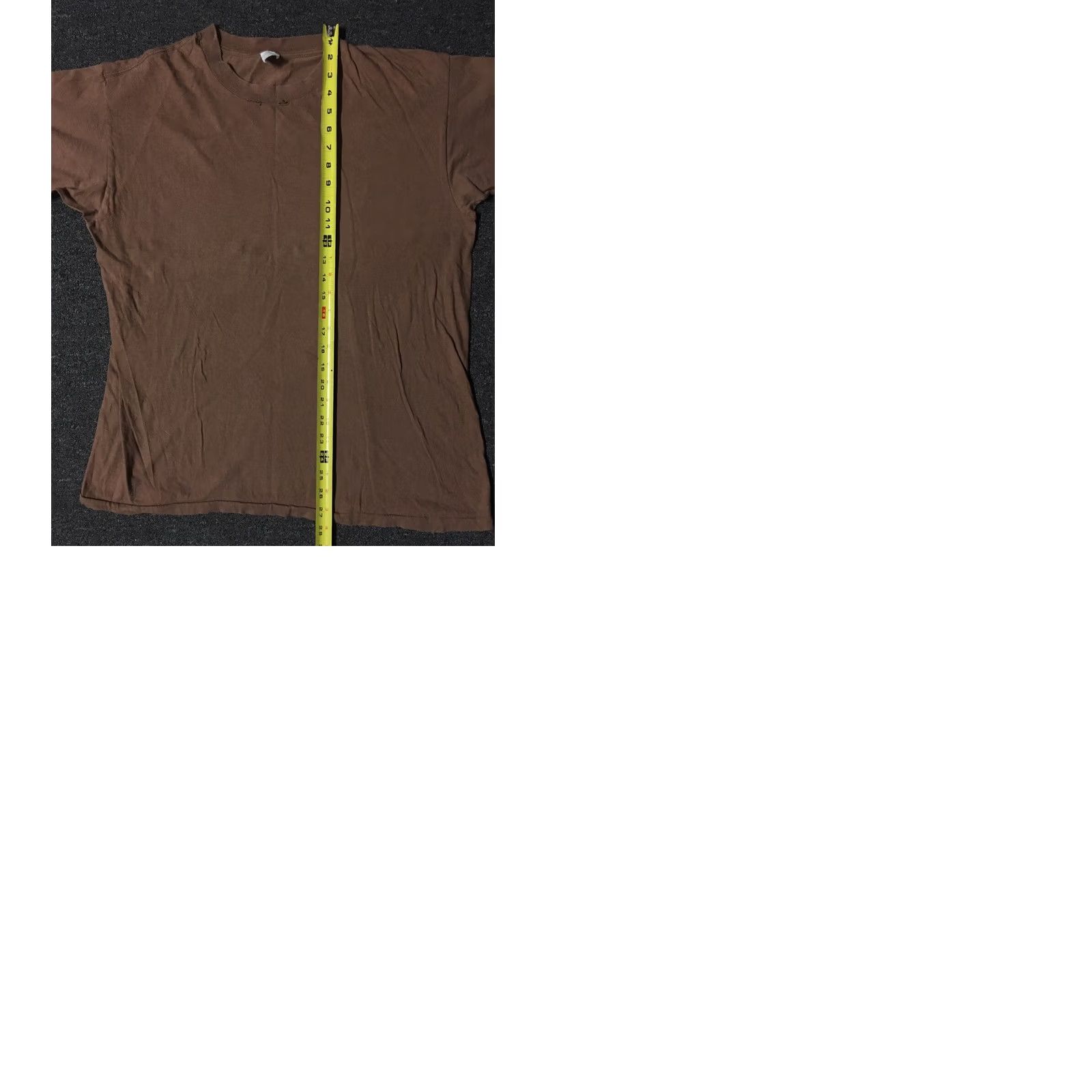 Vintage VINTAGE US Army PFU Distressed Shirt M Mens Brown 90s 80s College Grunge Military Graphic Tee Single Stitch Crew Neck Short Sleeve Size US M / EU 48-50 / 2 - 9 Thumbnail