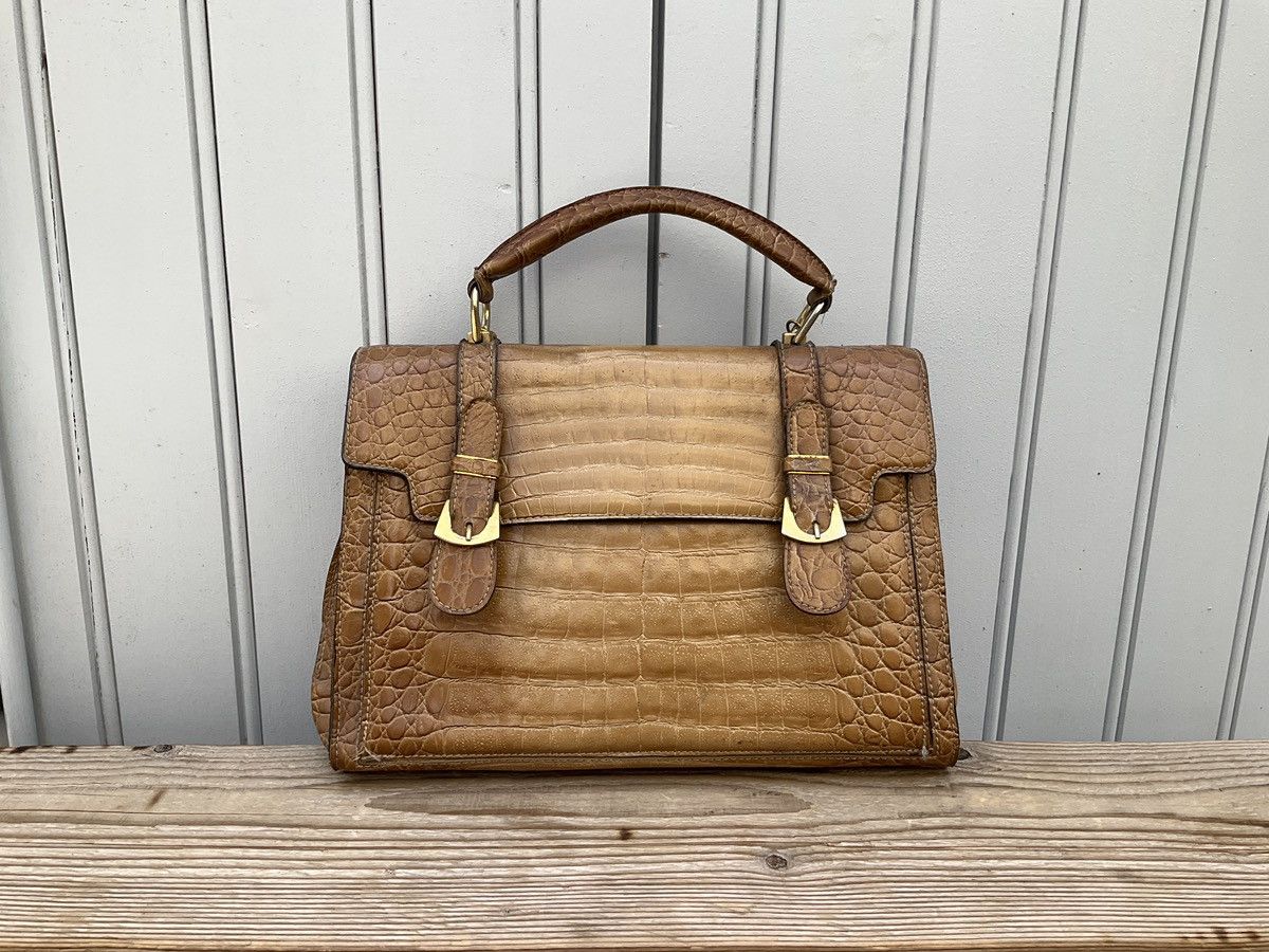 Vintage Vintage shoulder bag, python leather Size ONE SIZE - 1 Thumbnail