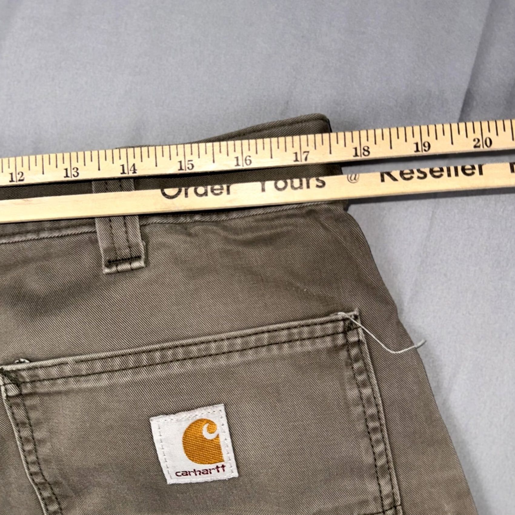 Carhartt Carhartt Pants Mens 36x30 Beige Canvas Carpenter Workwear Utility Cargo Size US 36 / EU 52 - 6 Thumbnail