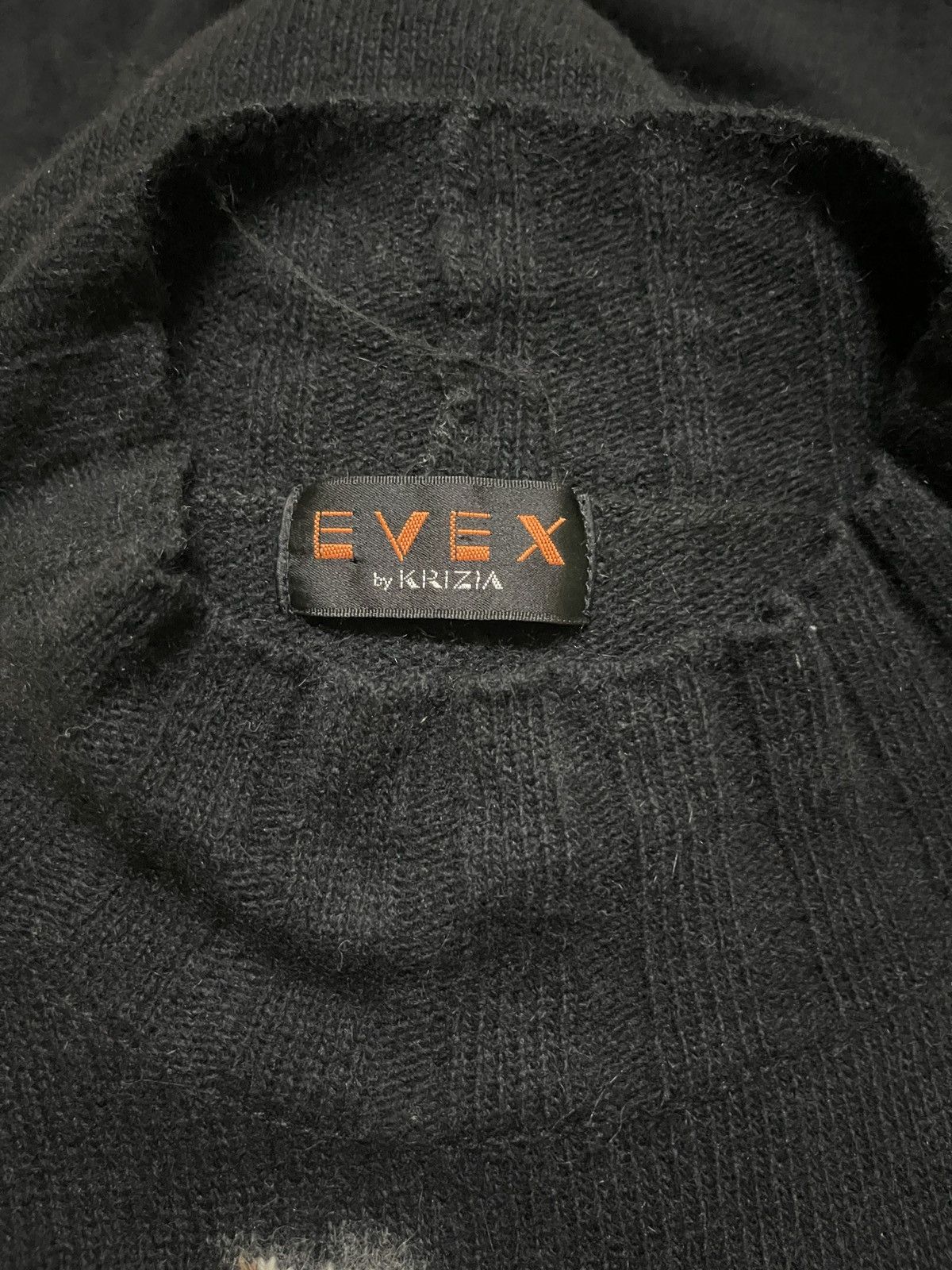 Japanese Brand × Krizia Uomo × Vintage Evex by Krizia Tiger Jumper Knitwear Size M / US 6-8 / IT 42-44 - 14 Thumbnail