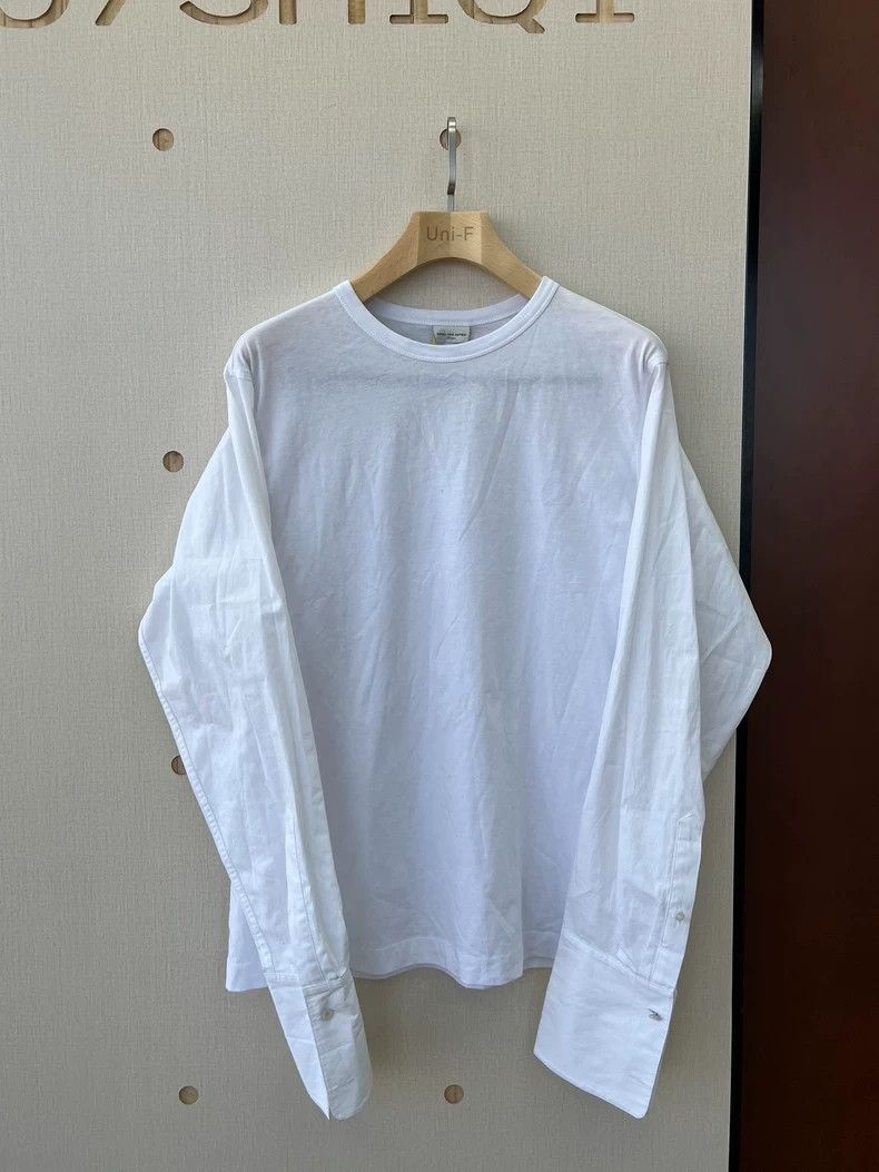 Dries Van Noten Dries van noten Round neck solid color base 2502-Nextarrow Size US L / EU 52-54 / 3 - 1 Thumbnail