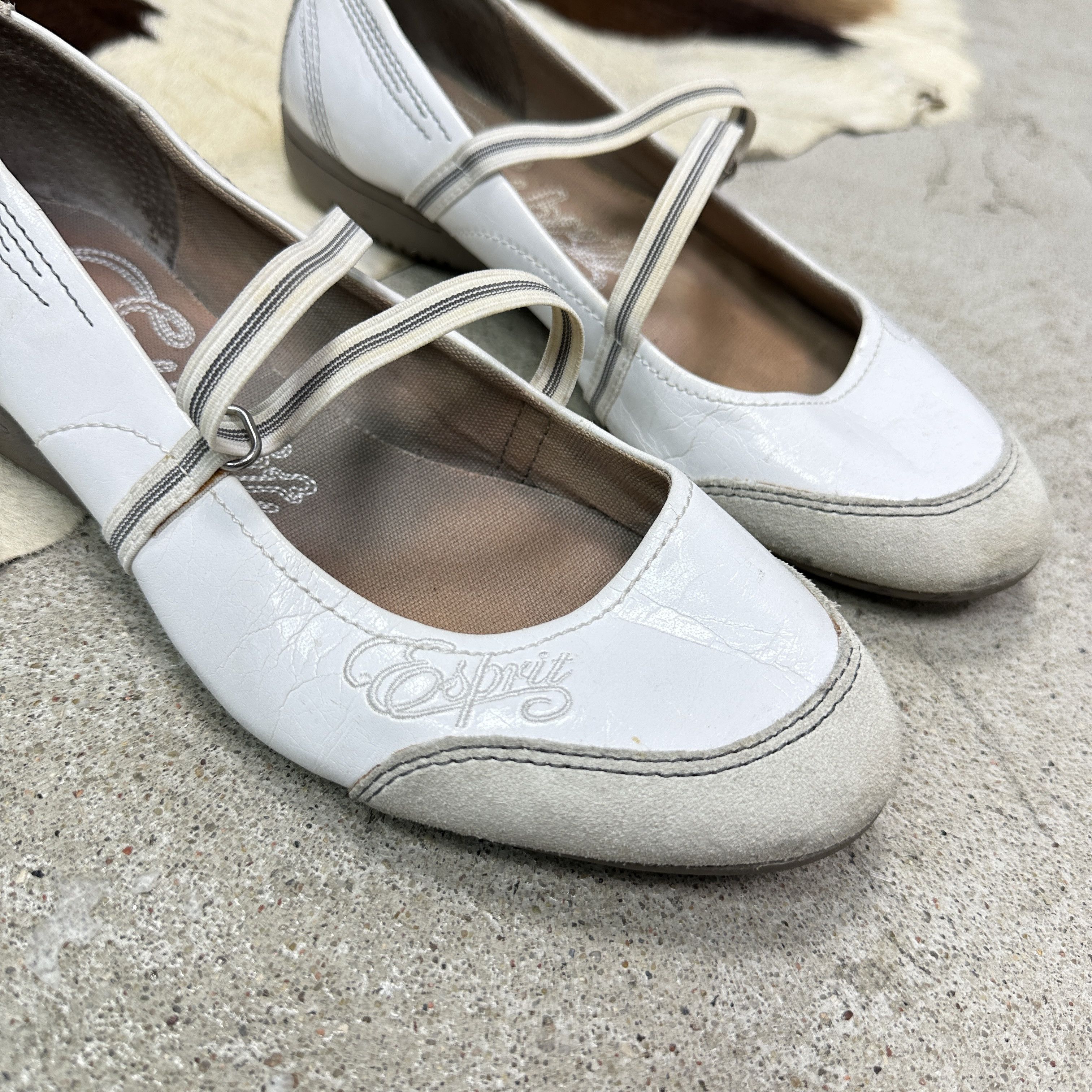 Esprit Vintage Streetwear Casual Straps Esprit Ballet Flats Y2K Size US 8 / IT 38 - 4 Thumbnail