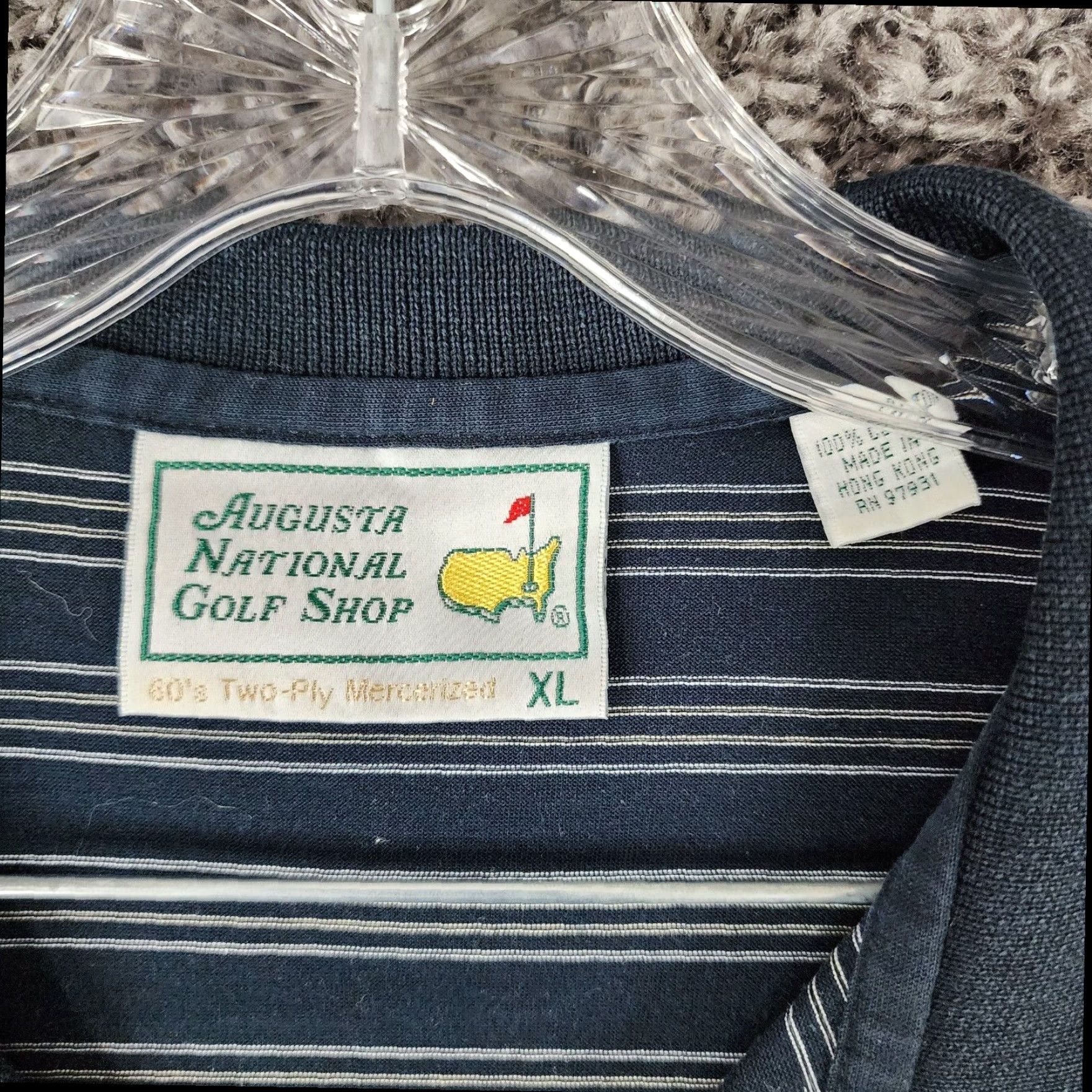 Vintage Masters Golf Blue Striped Polo Mens Short Sleeve Golf Shirt XL Size US XL / EU 56 / 4 - 5 Thumbnail