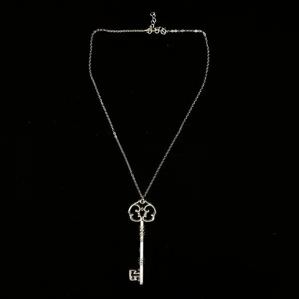 VIBE Gothic Key Pendant Necklace and Punk Necklace Gothic Chain Size ONE SIZE - 7 Thumbnail