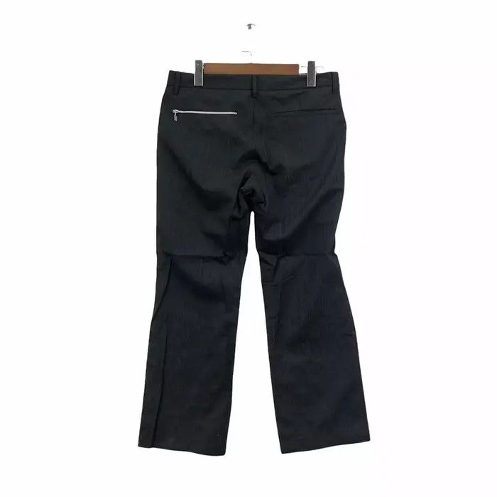 NANO universe Vtg NANO UNIVERSE JAPAN Striped Belt Zipper Pocket Pant Size 34" / US 12 / IT 48 - 3 Thumbnail