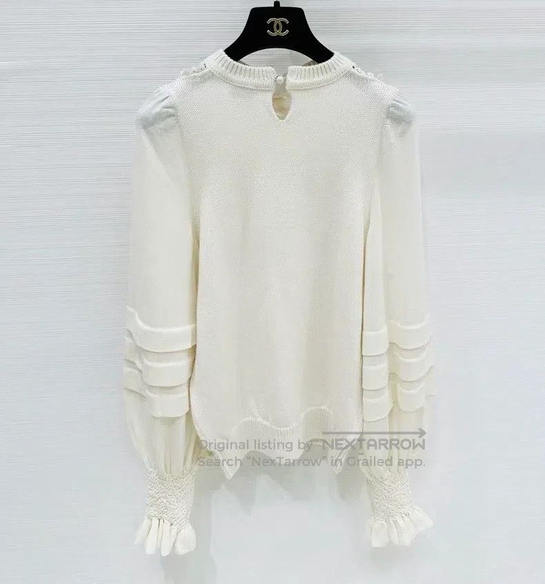Chanel Chanel 25K super obedient collarbone kitten sweater Size XS / US 0-2 / IT 36-38 - 2 Thumbnail
