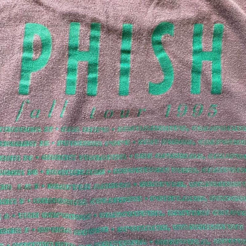 Vintage Rare! Purple 1995 Rainbow Phish Tour Tee Shirt Size US XL / EU 56 / 4 - 8 Thumbnail