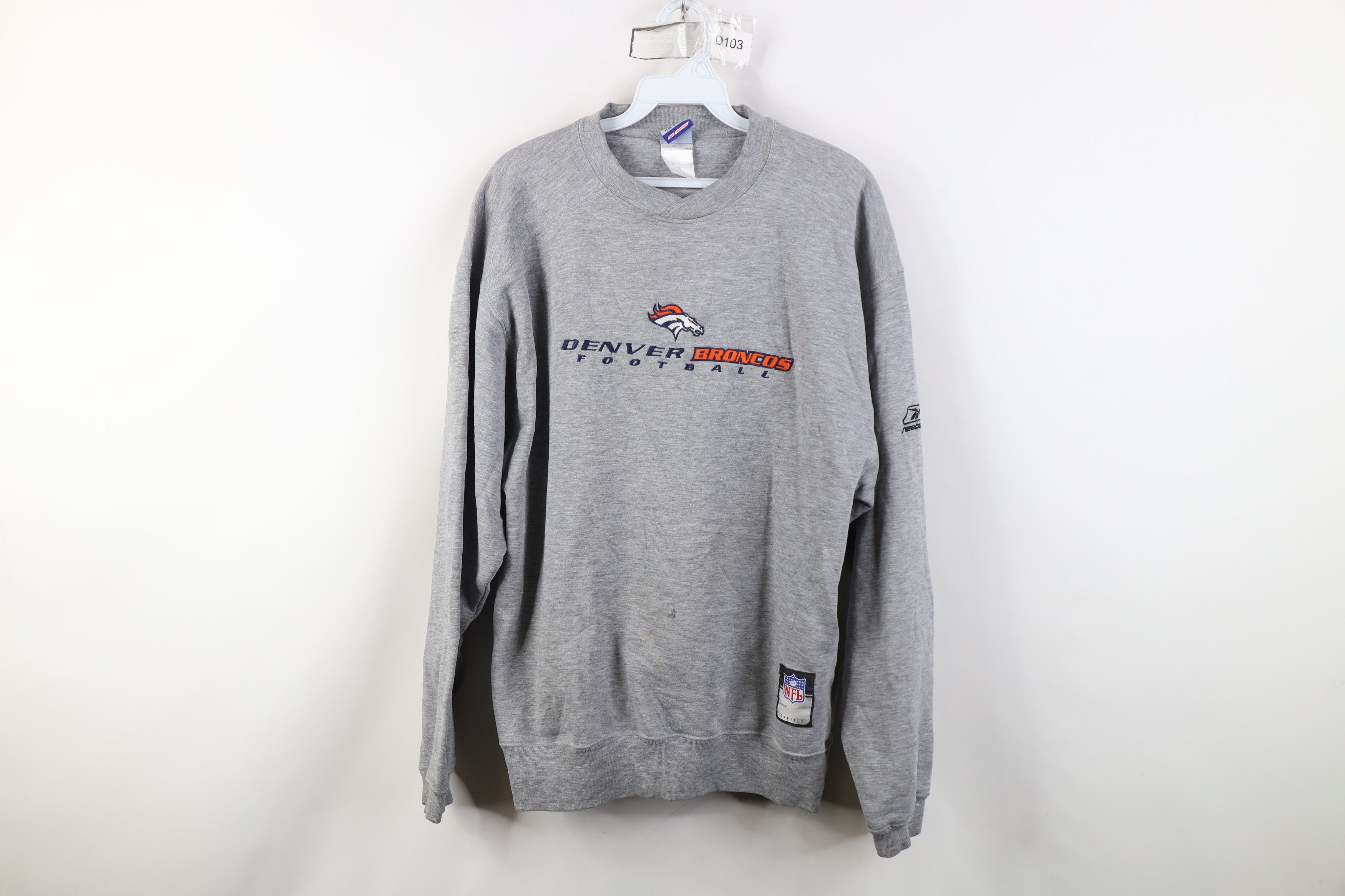 Reebok Vintage Reebok Denver Broncos Football Crewneck Sweatshirt Size US M / EU 48-50 / 2 - 1 Thumbnail