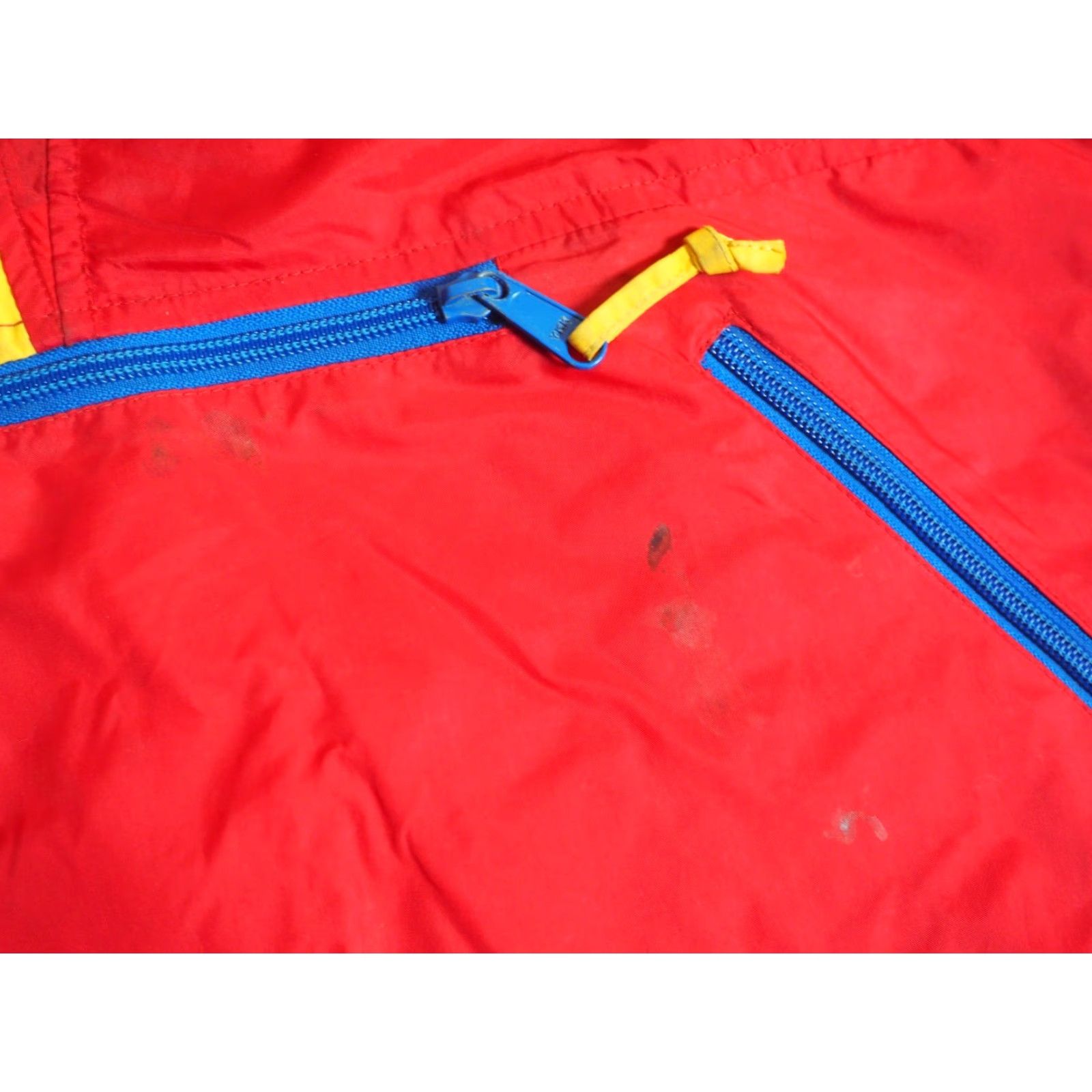 Sierra Designs VINTAGE Sierra Designs Jacket Windbreaker Outdoor Nylon Red XL Mens 90s 1/2 Zip Hooded Lightweight ZIP Edgy Size US XL / EU 56 / 4 - 7 Thumbnail