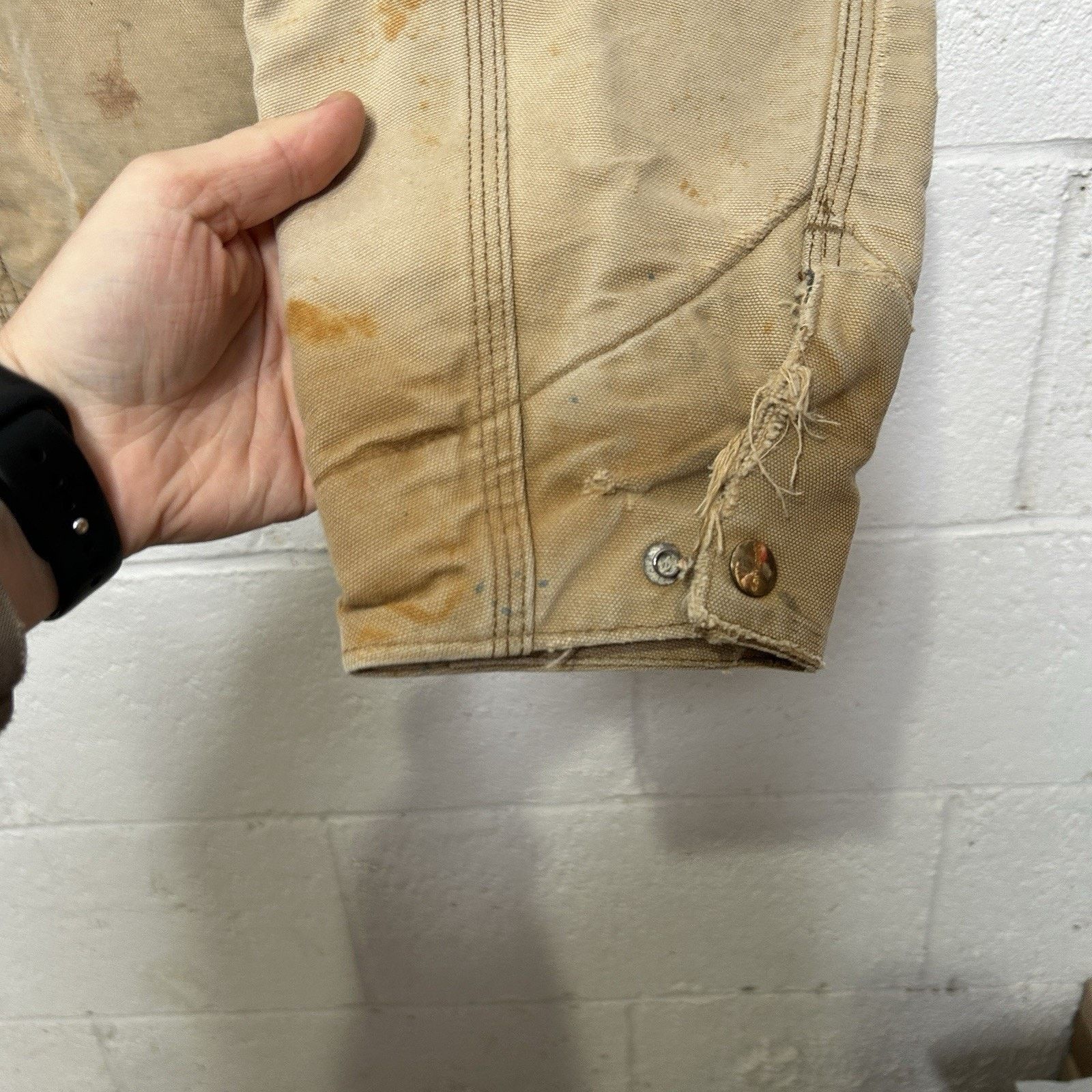 Carhartt Vintage Carhartt Blanket-Lined Detroit Jacket “Brown” J01 Size US L / EU 52-54 / 3 - 4 Thumbnail