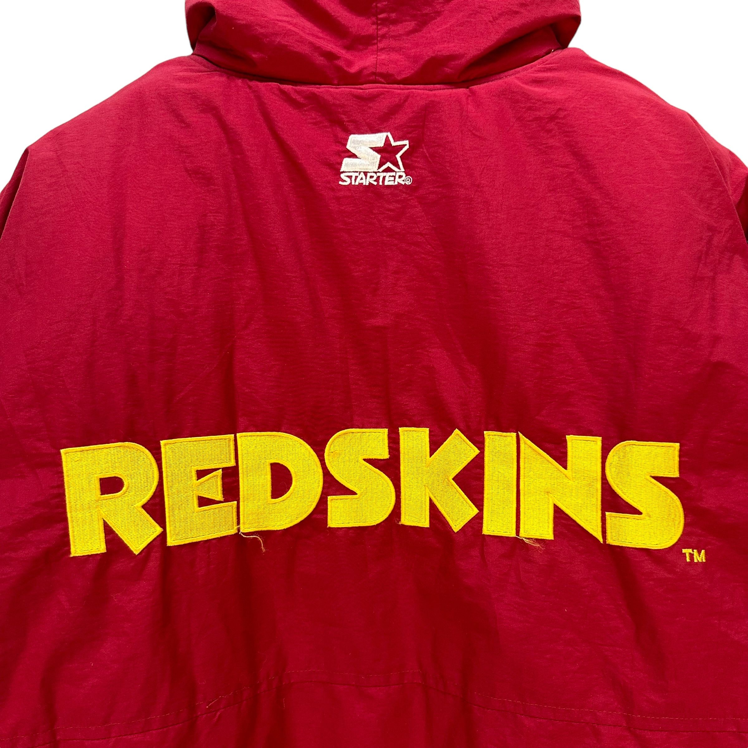 Starter NFL STARTER REDSKINS BIG LOGO HOODED JACKET #8880-034 Size US L / EU 52-54 / 3 - 2 Thumbnail