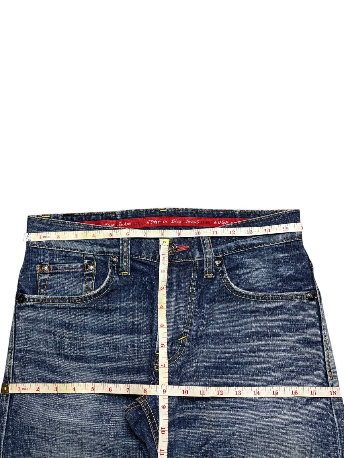 Edwin × Japanese Brand Vintage Japanese Edwin Faded Mud Wash Bootcut Jeans Size US 32 / EU 48 - 12 Thumbnail