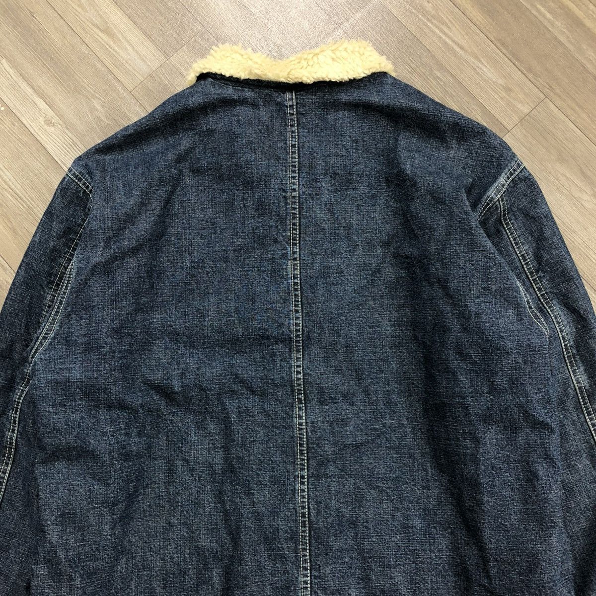 GOODENOUGH × Japanese Brand Vintage Goodenough Inner Sherpa Chore Jacket Size US L / EU 52-54 / 3 - 15 Thumbnail