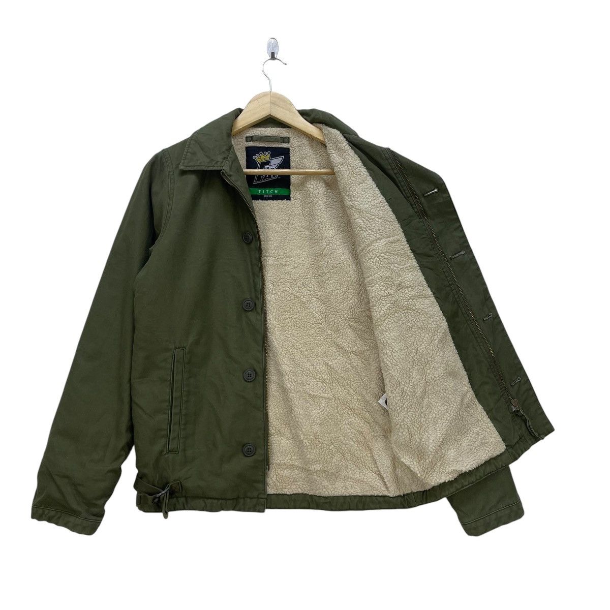 Fat Tokyo 💥Fat Supply Corporation US Army Deck Jacket Size M / US 6-8 / IT 42-44 - 1 Thumbnail