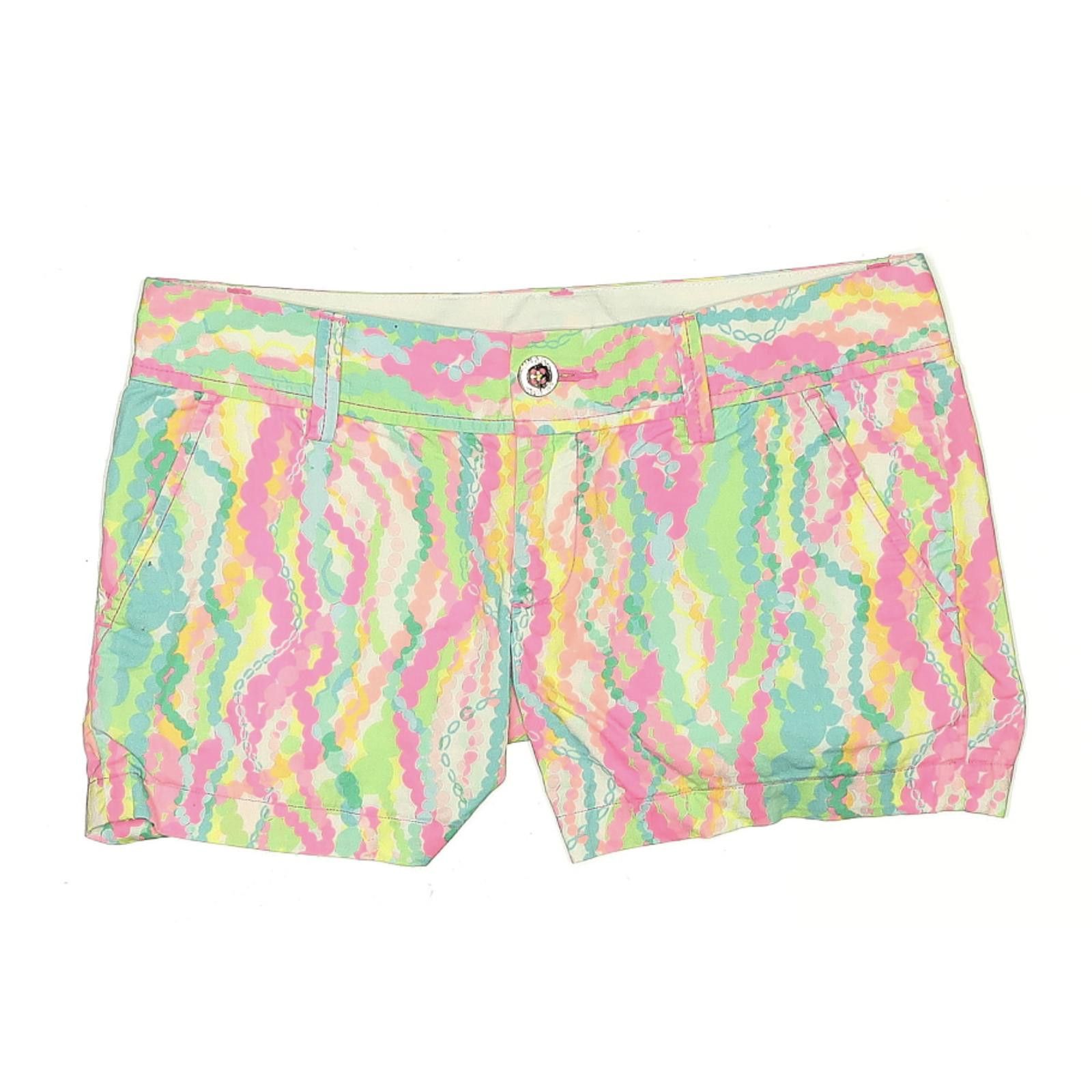 Other Lilly Pulitzer Size 2 Printed Pink Callahan Short Size 26" / US 2 / IT 38 - 1 Thumbnail