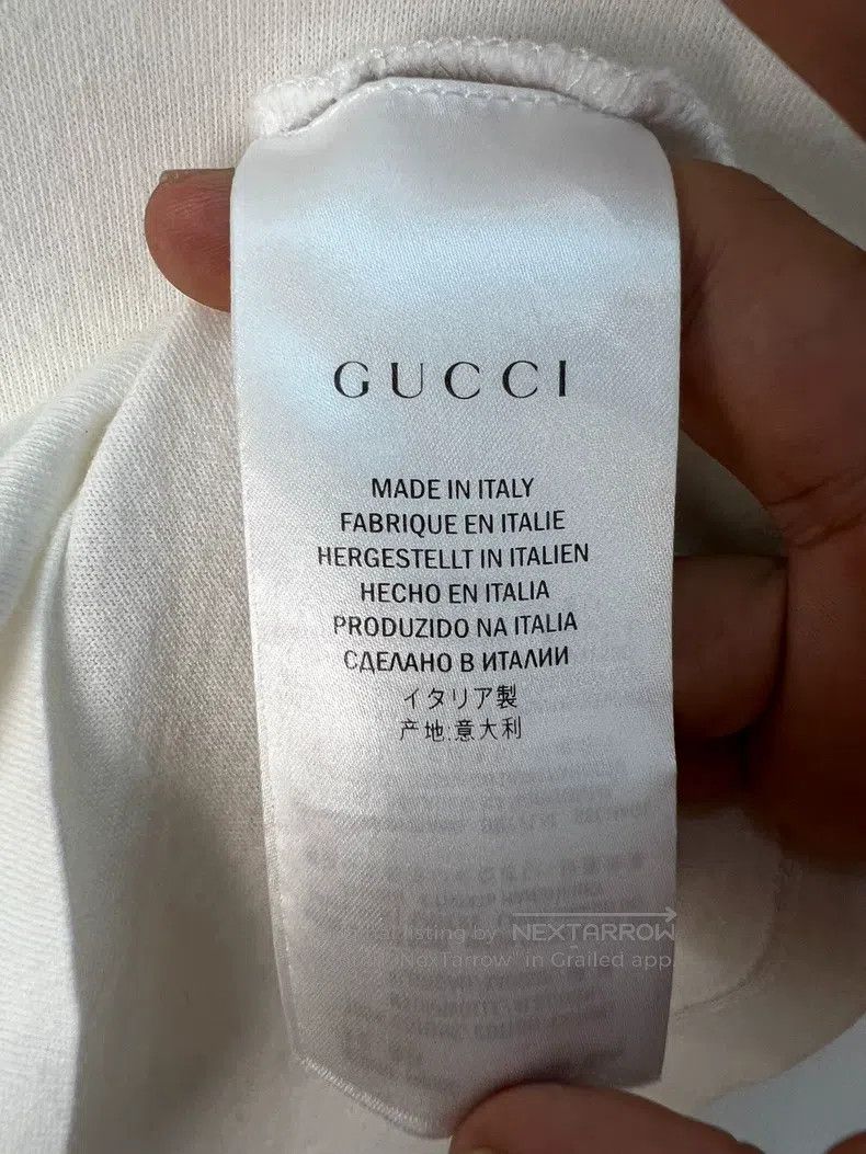 Gucci Gucci White round-neck short sleeves Size US M / EU 48-50 / 2 - 4 Thumbnail