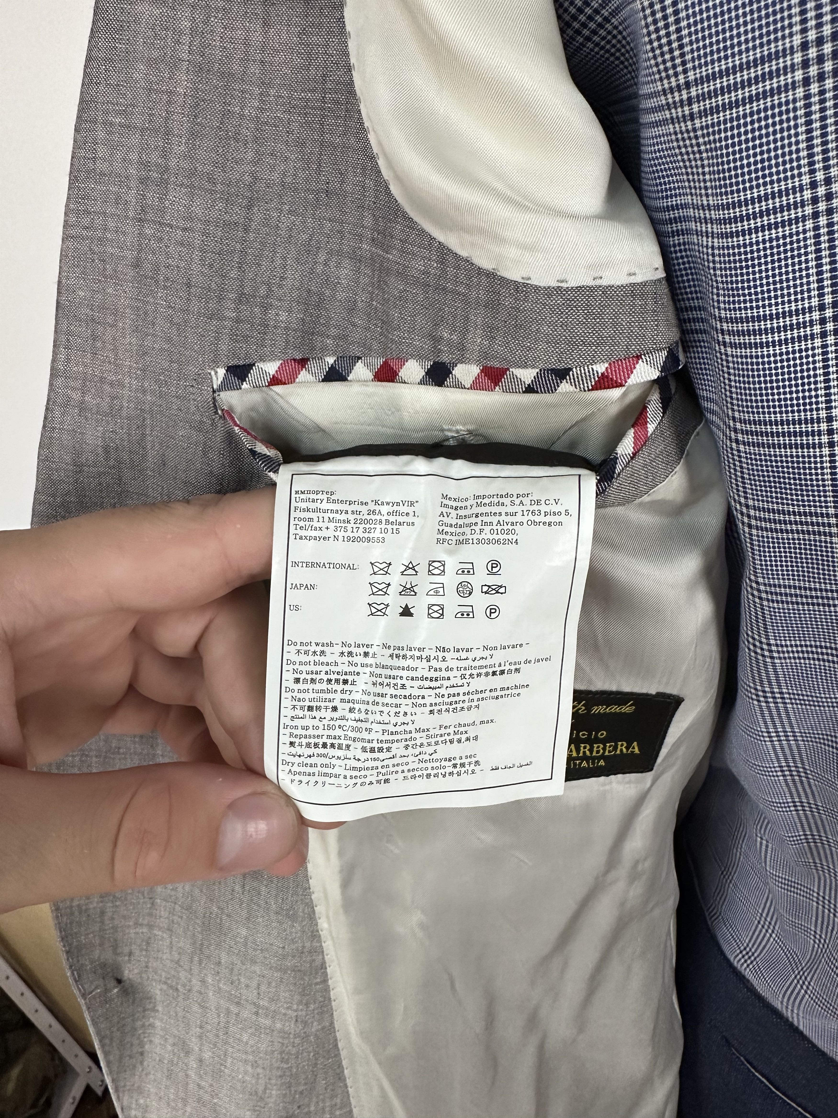 Suitsupply SUITSUPPLY Sienna authentic blazer Jacket Size 102 gray Size 44L - 10 Thumbnail