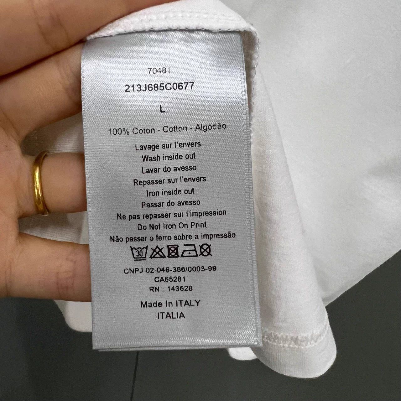 Dior Dior × Travis Scott Colorblock Print Tee M, XL(2), XXL(2) Size US L / EU 52-54 / 3 - 3 Thumbnail