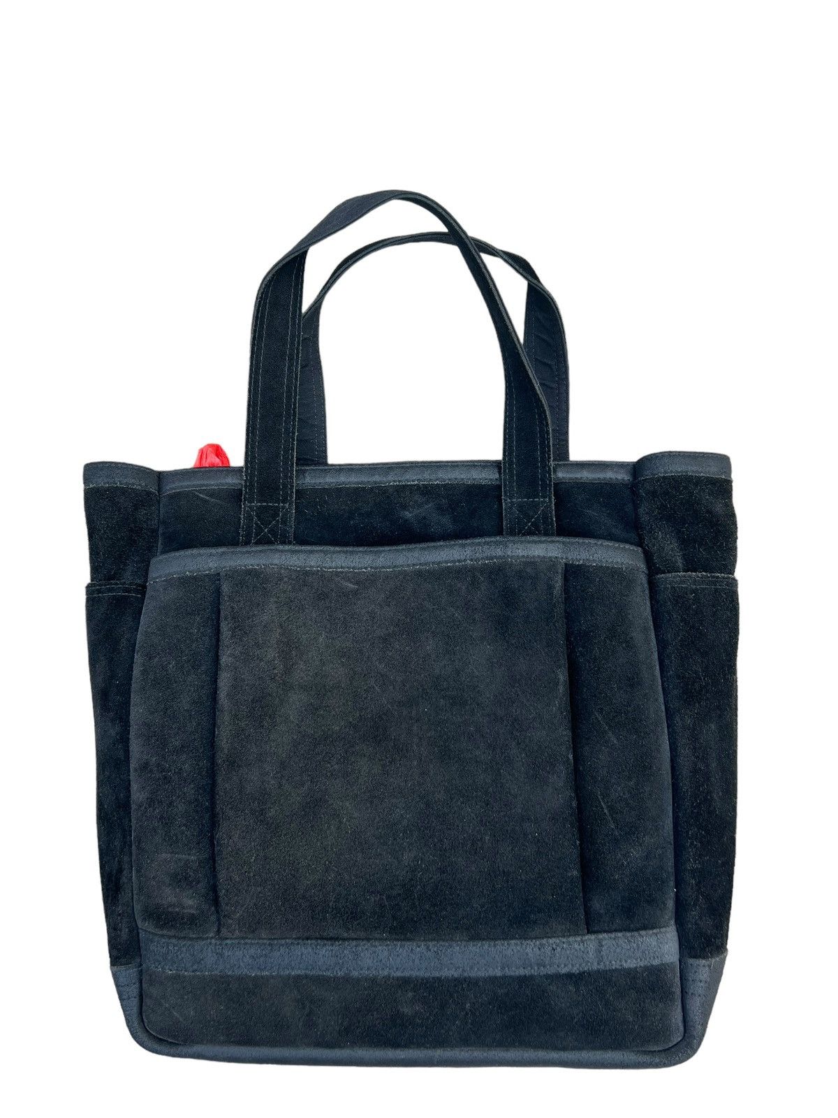 Leather Porter Yoshida Japan Black Suede Leather Tote Bag Size ONE SIZE - 6 Thumbnail