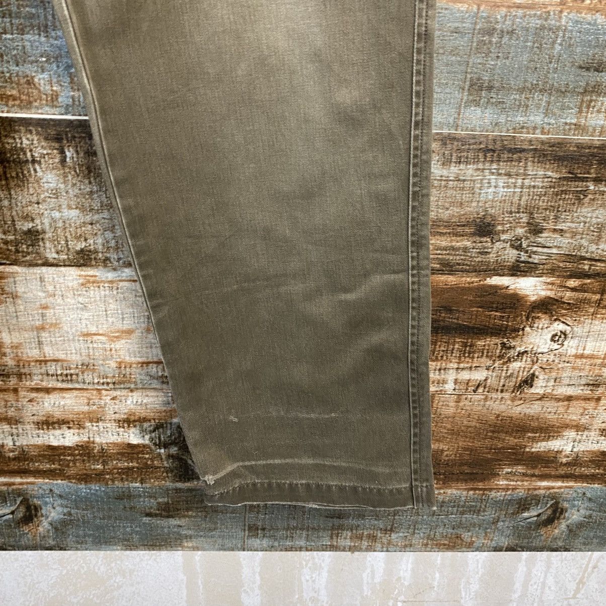 Uniqlo DL Uniqlo Brown ripped vintage Casual Pants #C1267 Size US 28 / EU 44 - 12 Thumbnail