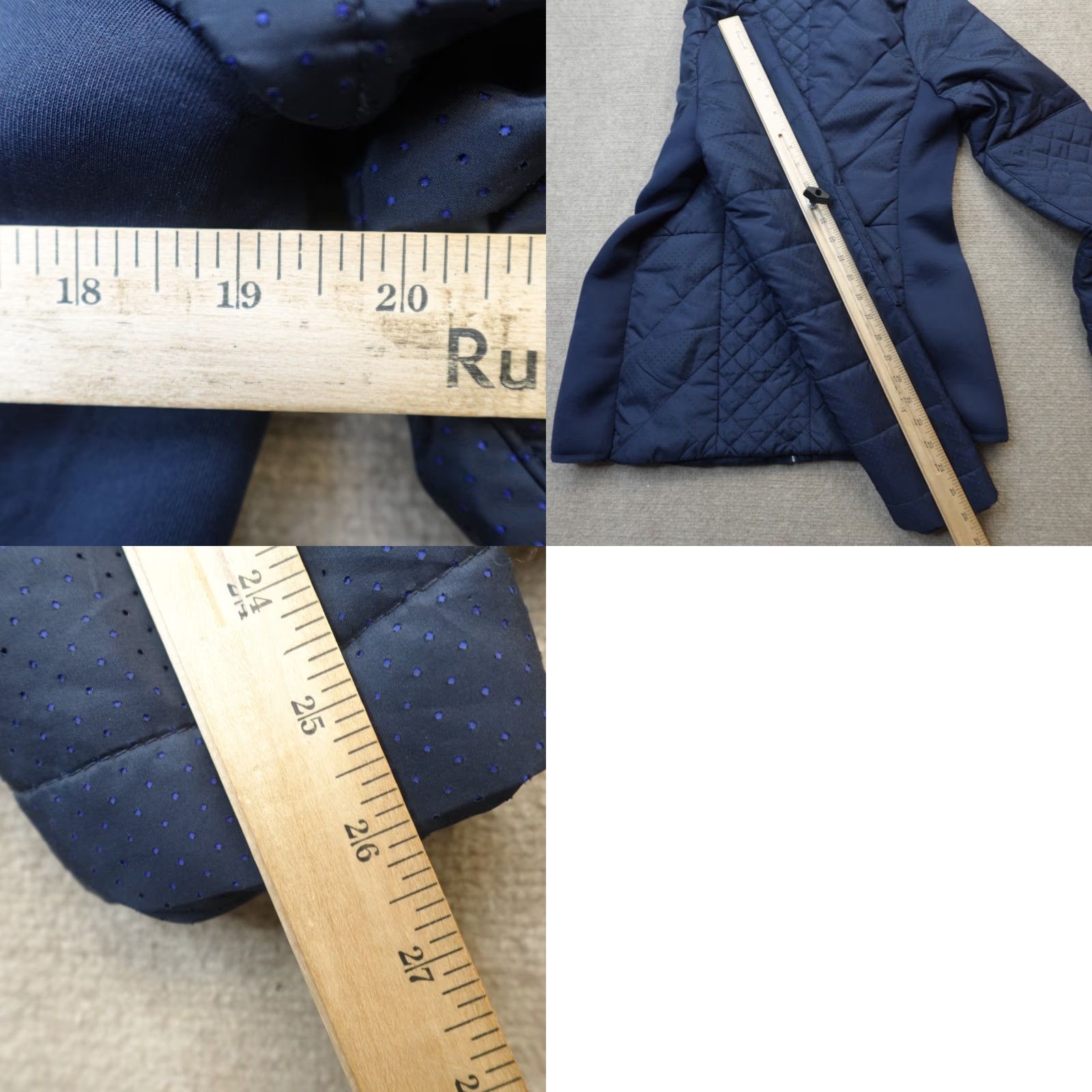 Fabletics Fabletics Womens Jacket L Blue Sedona Puffer NEW Full Zip Hooded Basic Jacket Activewear Short Sleeve? Size L / US 10 / IT 46 - 8 Thumbnail