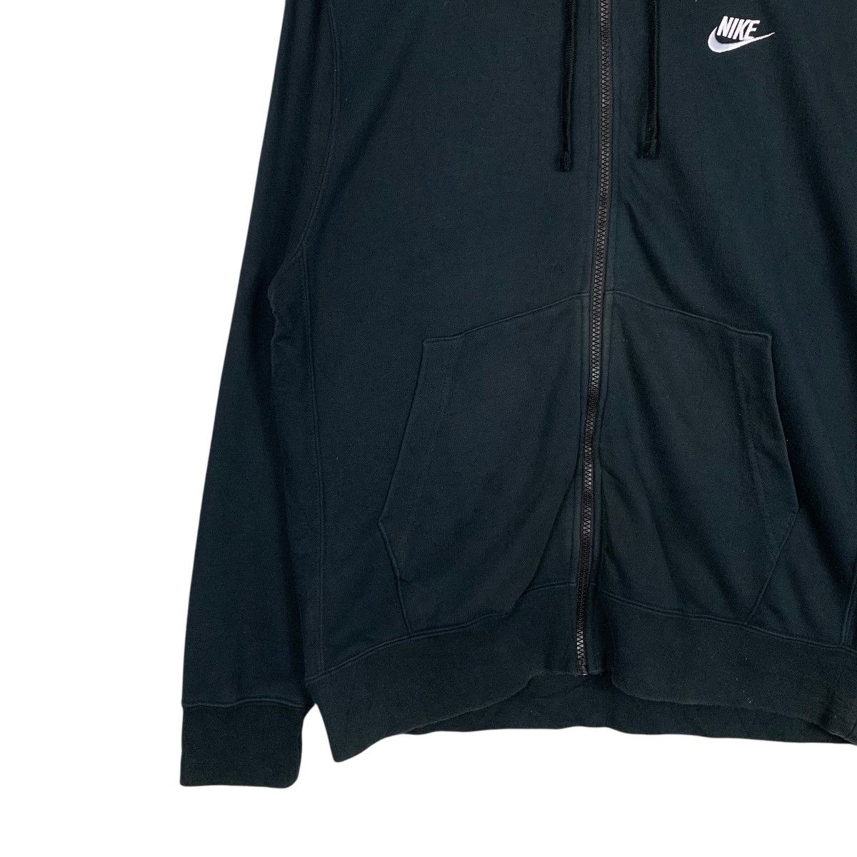 Nike NIKE Embroidery Small Logo Black Zipper Hoodies #1963-C85 Size US L / EU 52-54 / 3 - 3 Thumbnail